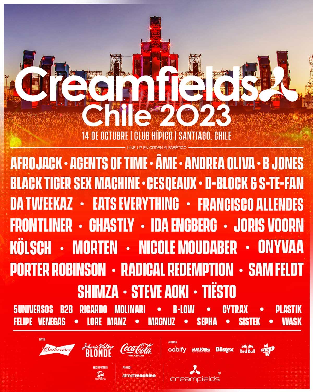 Creamfields | Line Up