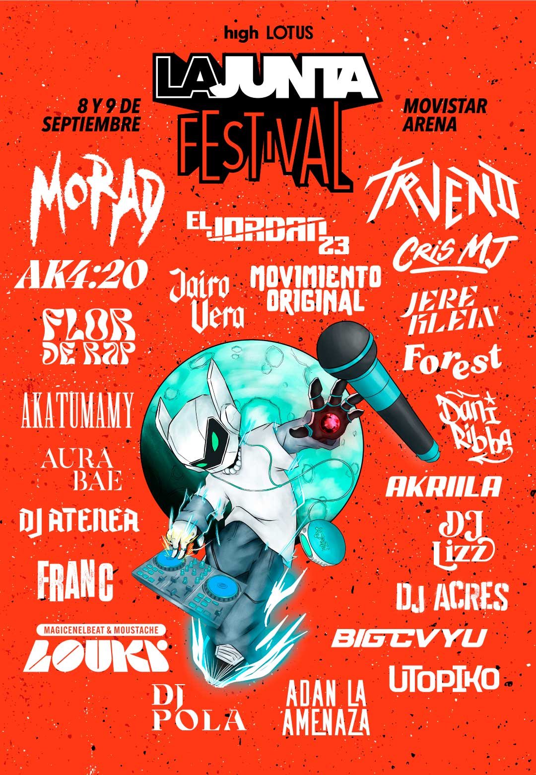 La Junta | Line Up | Afiche