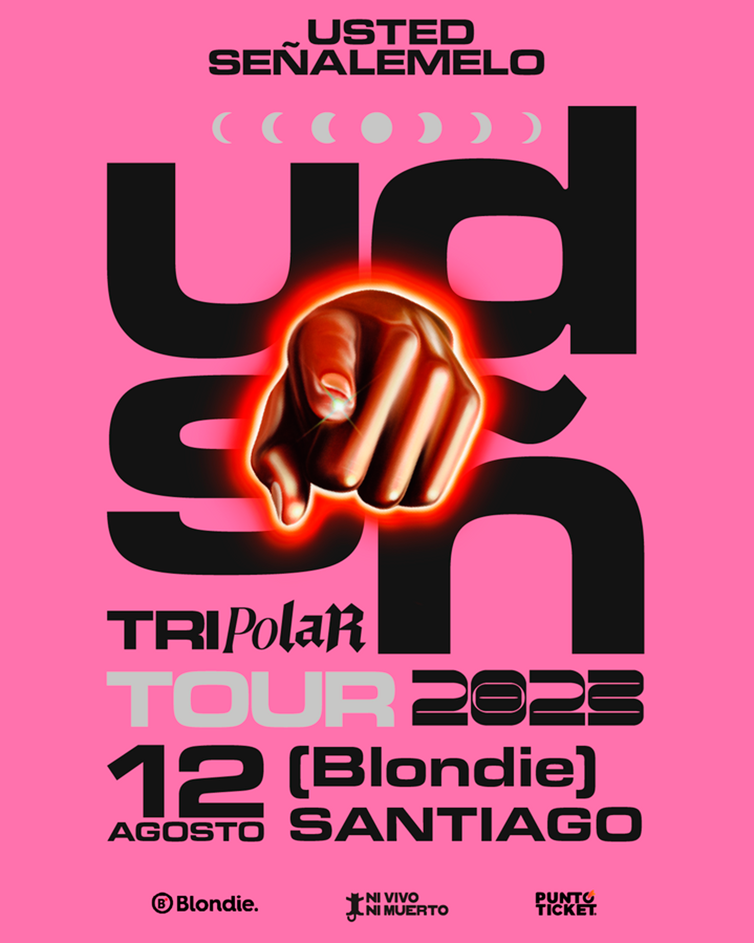 Usted Señalemelo en Blondie | Afiche