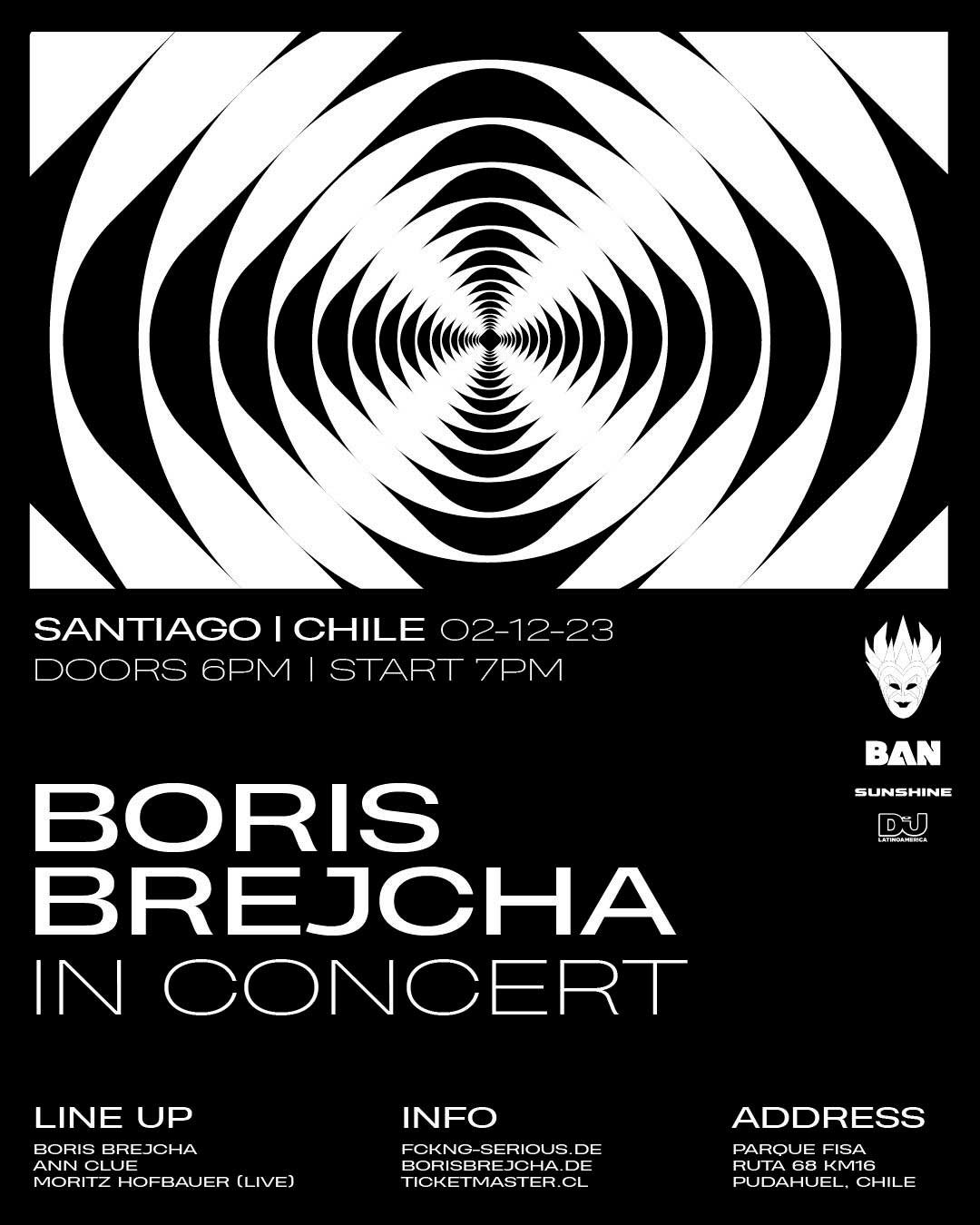 Boris Brejcha | Chile | Afiche