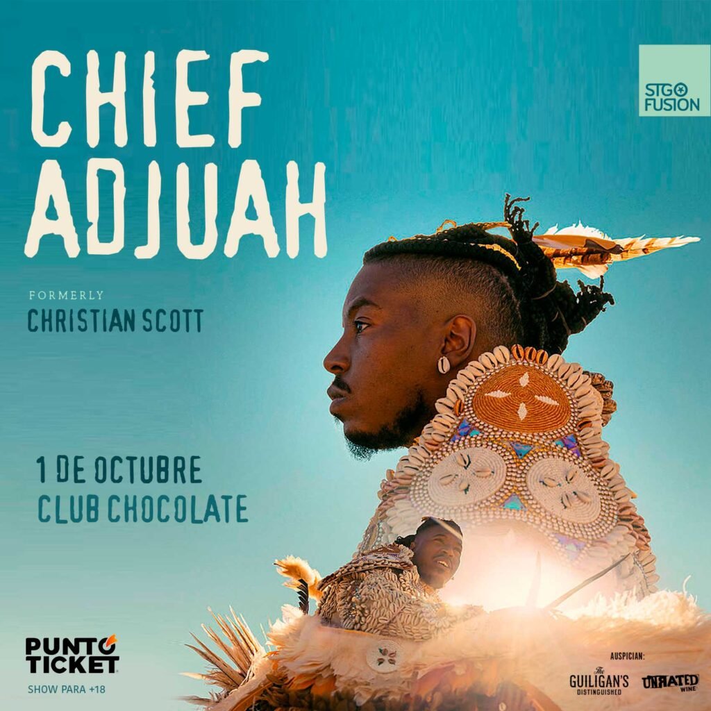 Chief Xian aTunde Adjuah | Chile | Afiche