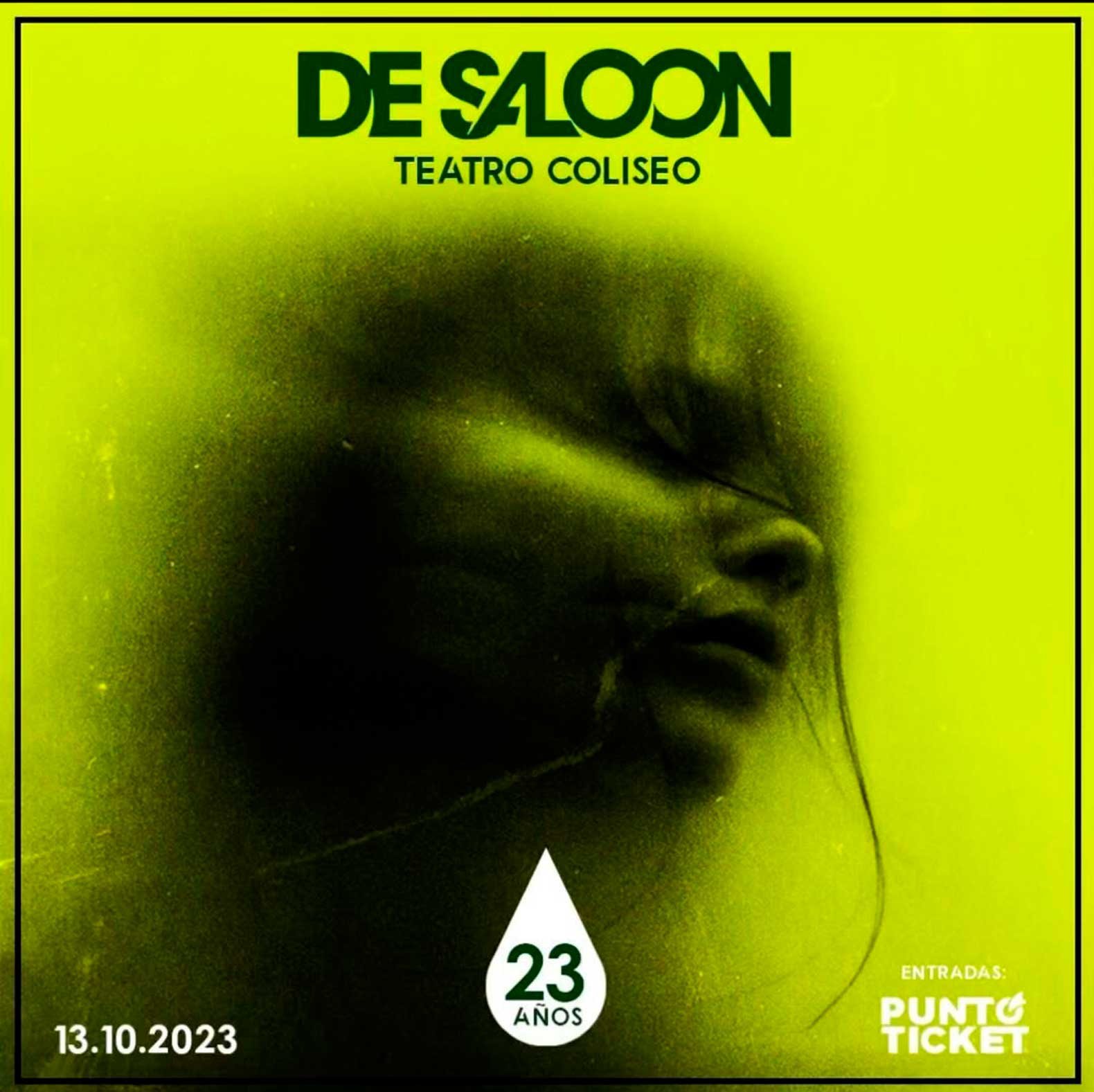 De Saloon | Teatro Coliseo | Afiche