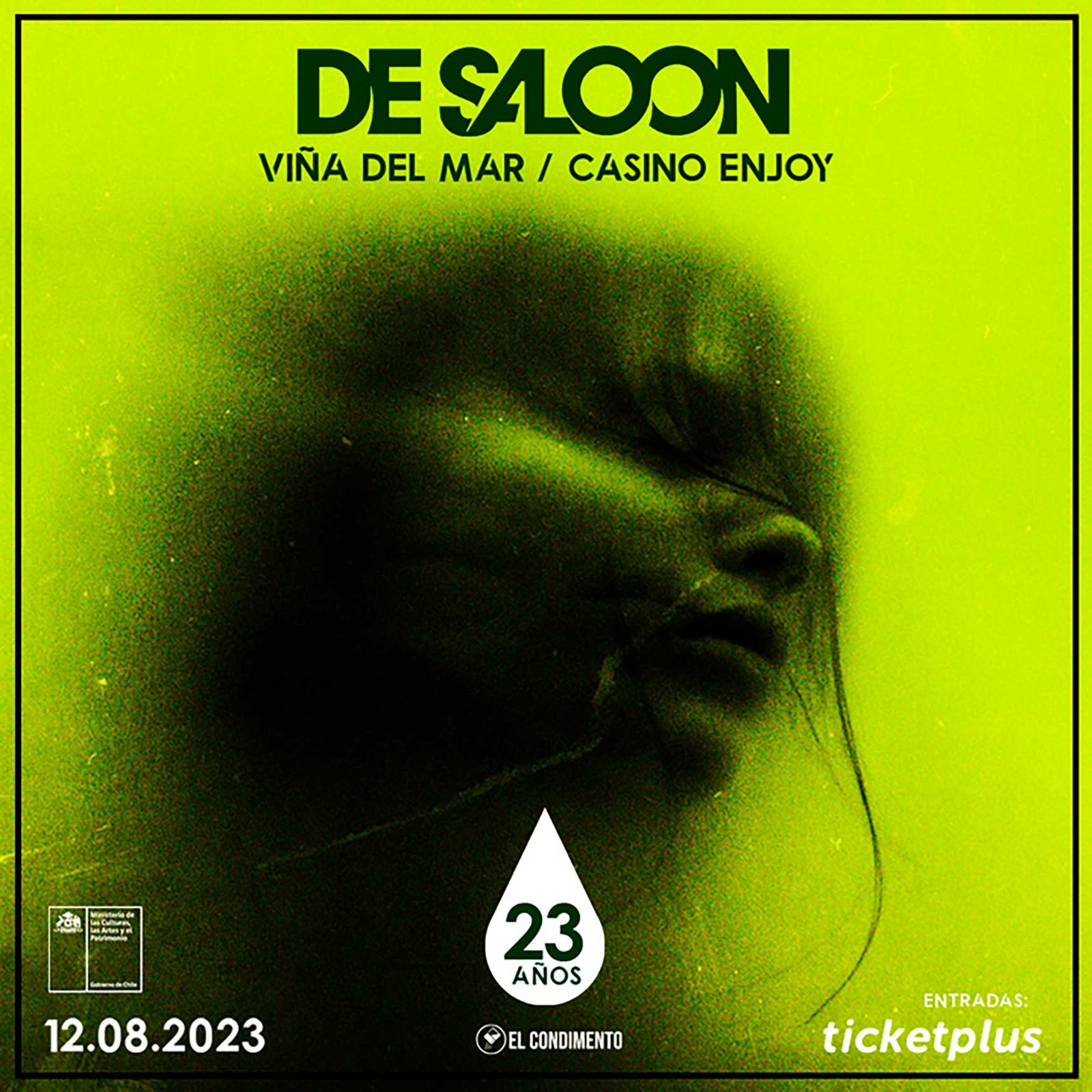 De Saloon | Viña | Afiche