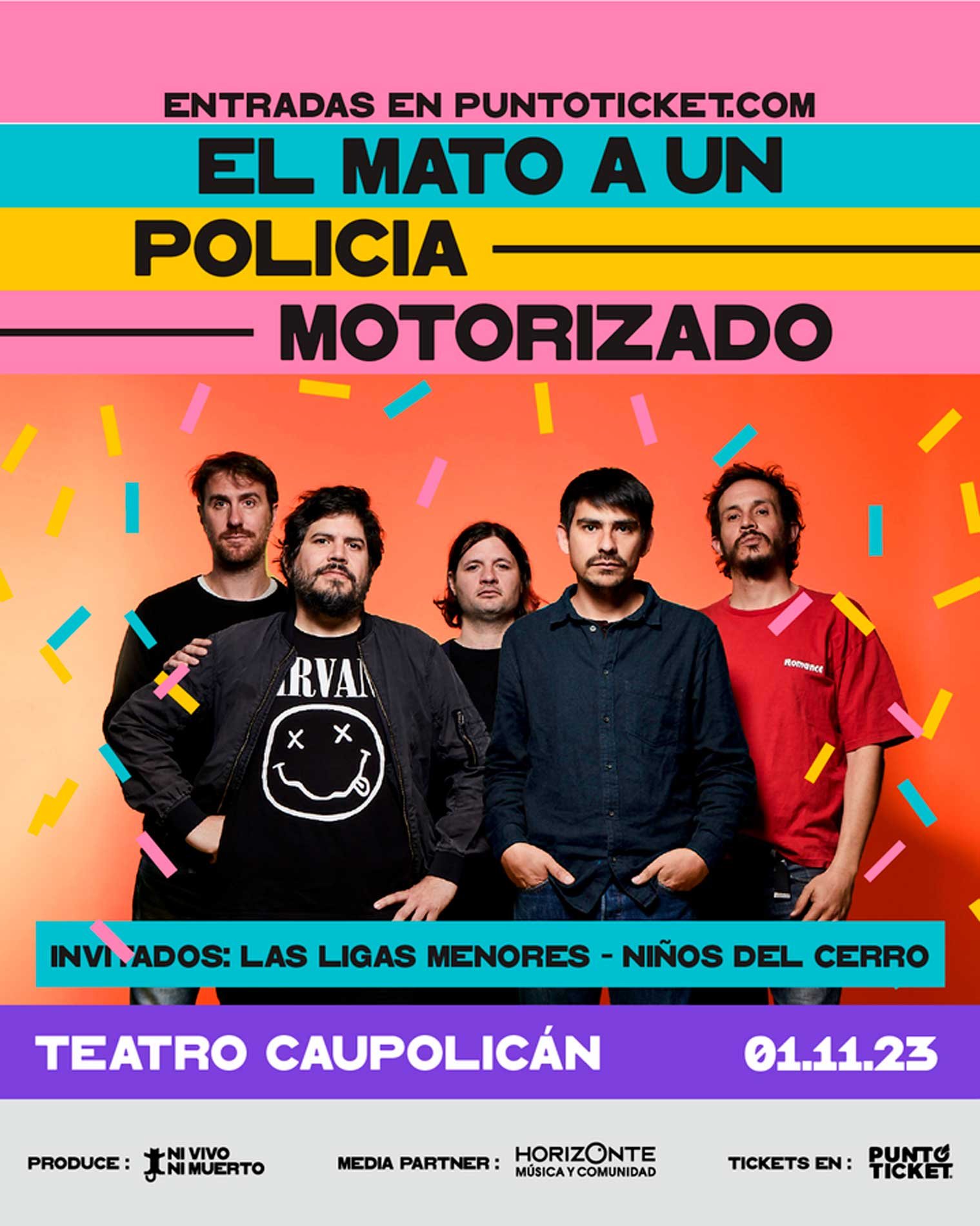 Él Mató a un Policía Motorizado | Caupolicán | Afiche