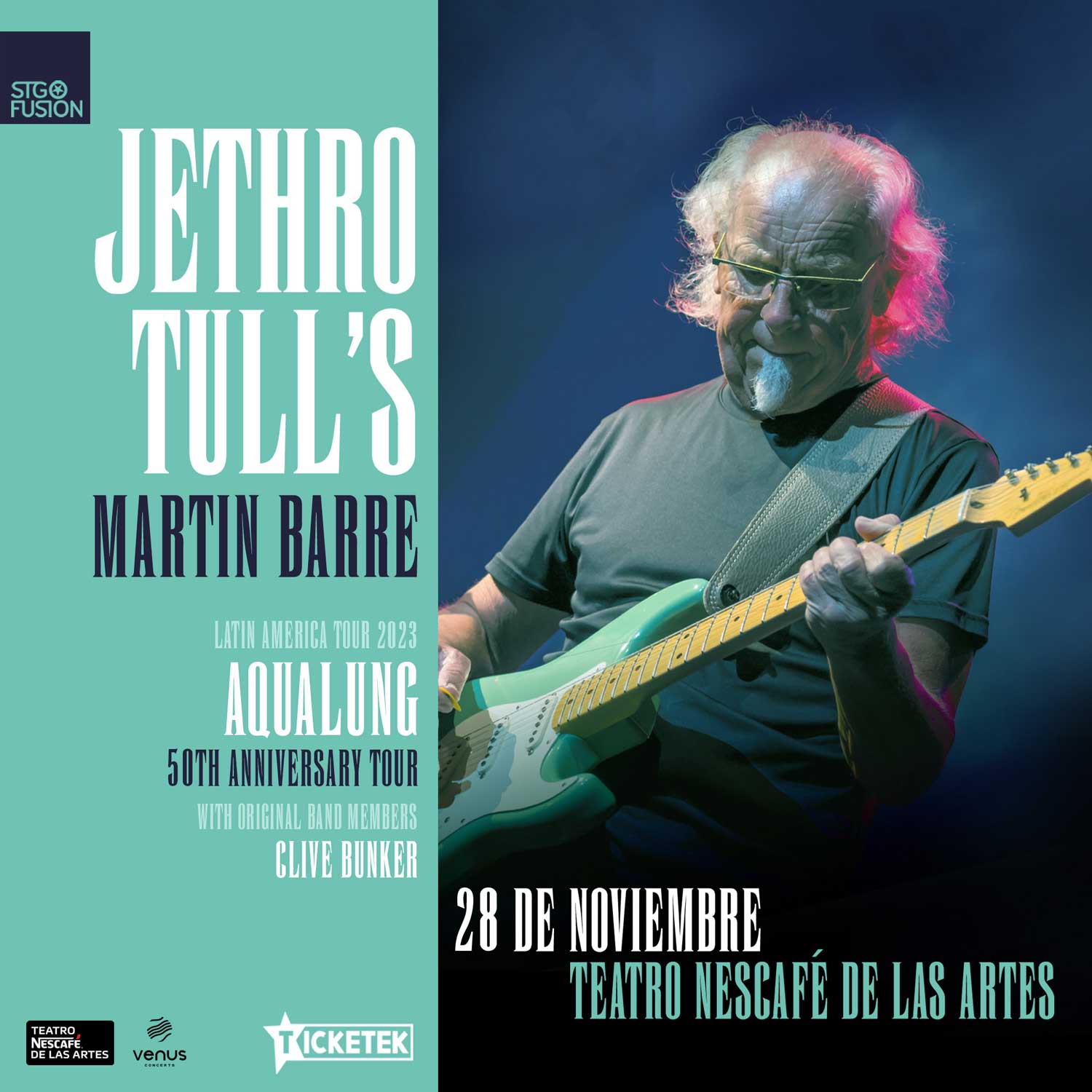 Martin Barre reprograma su show en Chile setlist.cl
