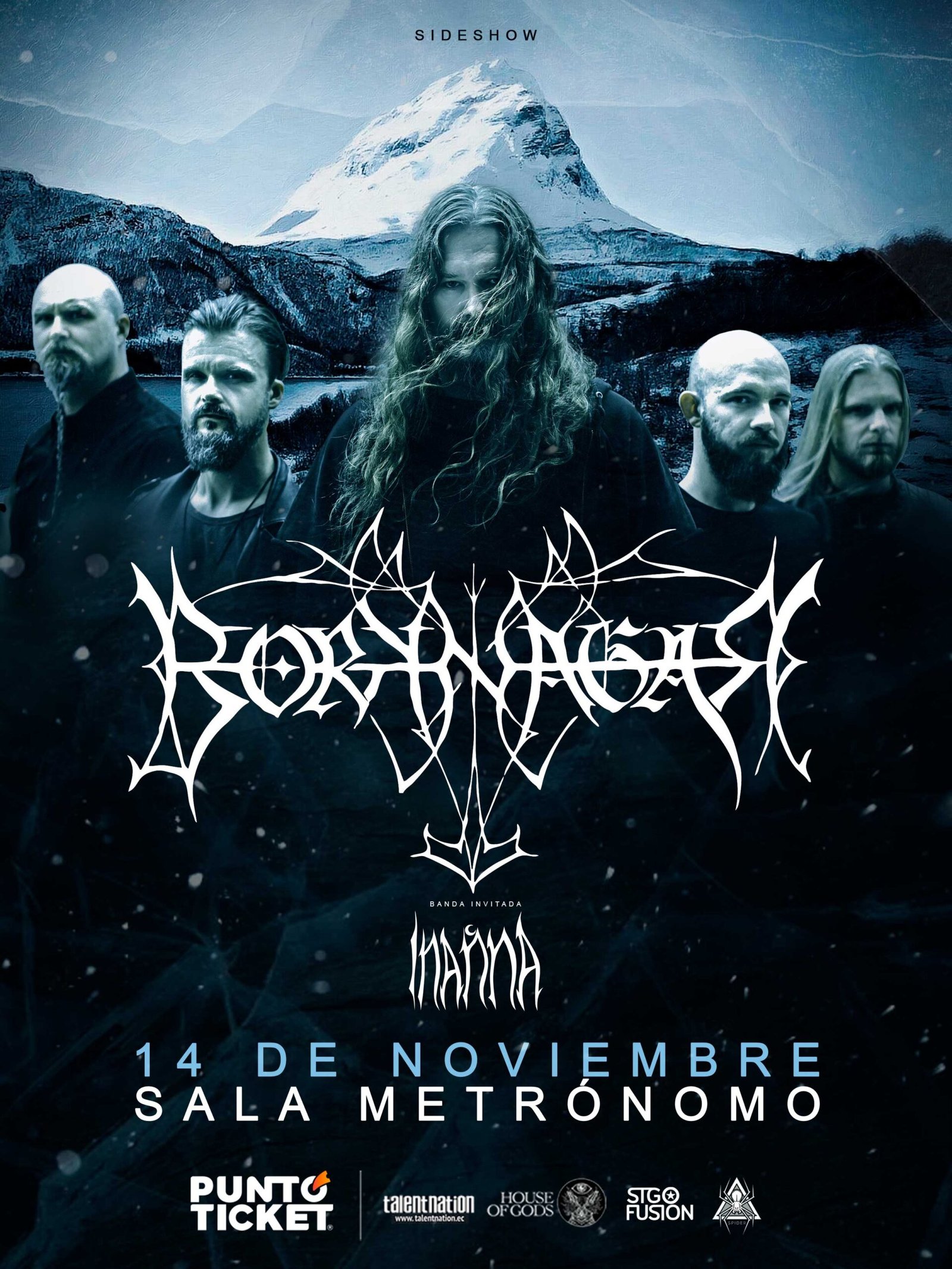 Borknagar | Chile | Afiche