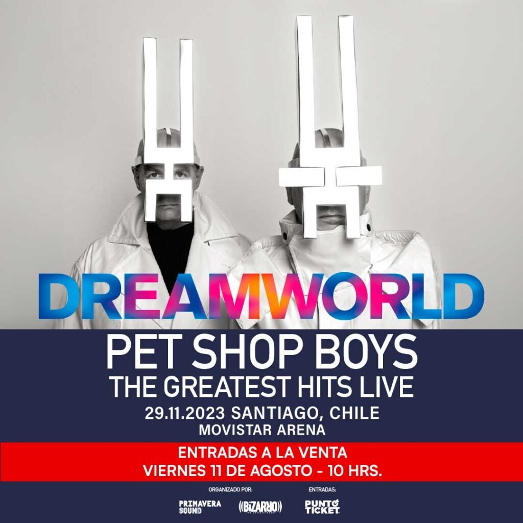 Pet Shop Boys | Dreamworld: The Greatest Hits Live | Afiche