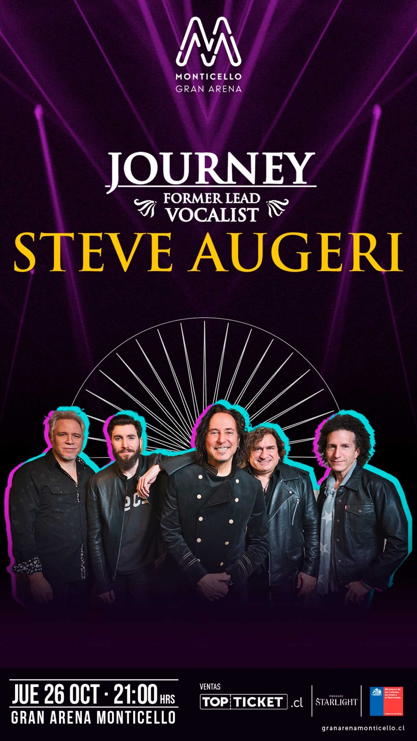 Steve Augeri regresa a nuestro país setlist.cl