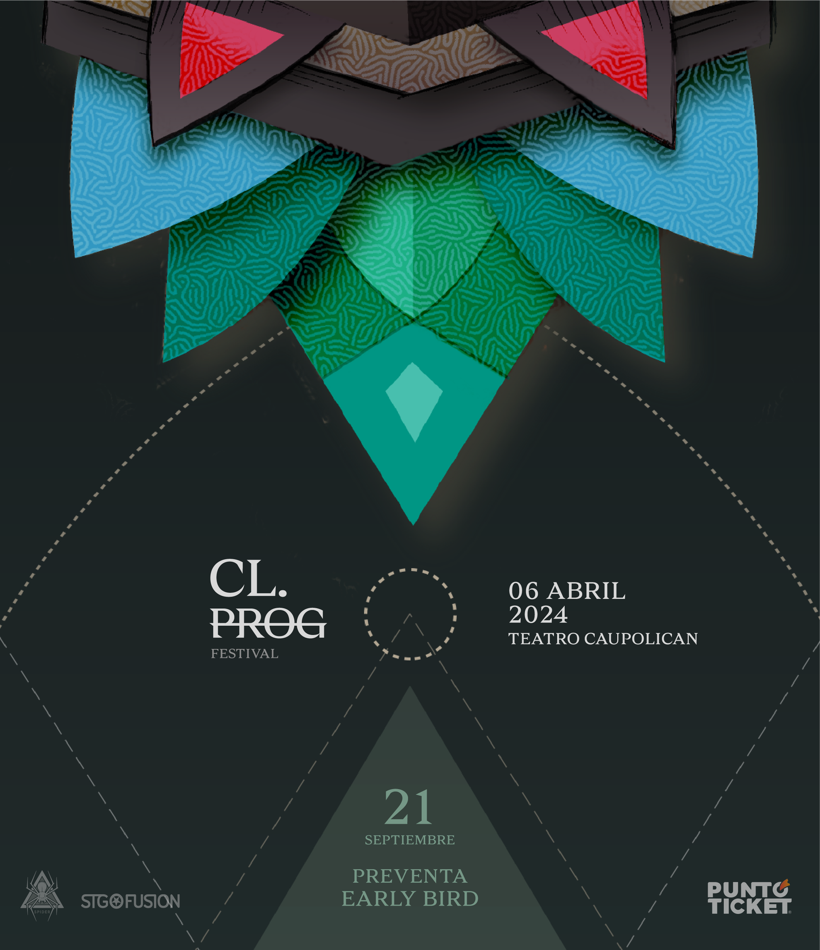 Festival CL. Prog | Afiche