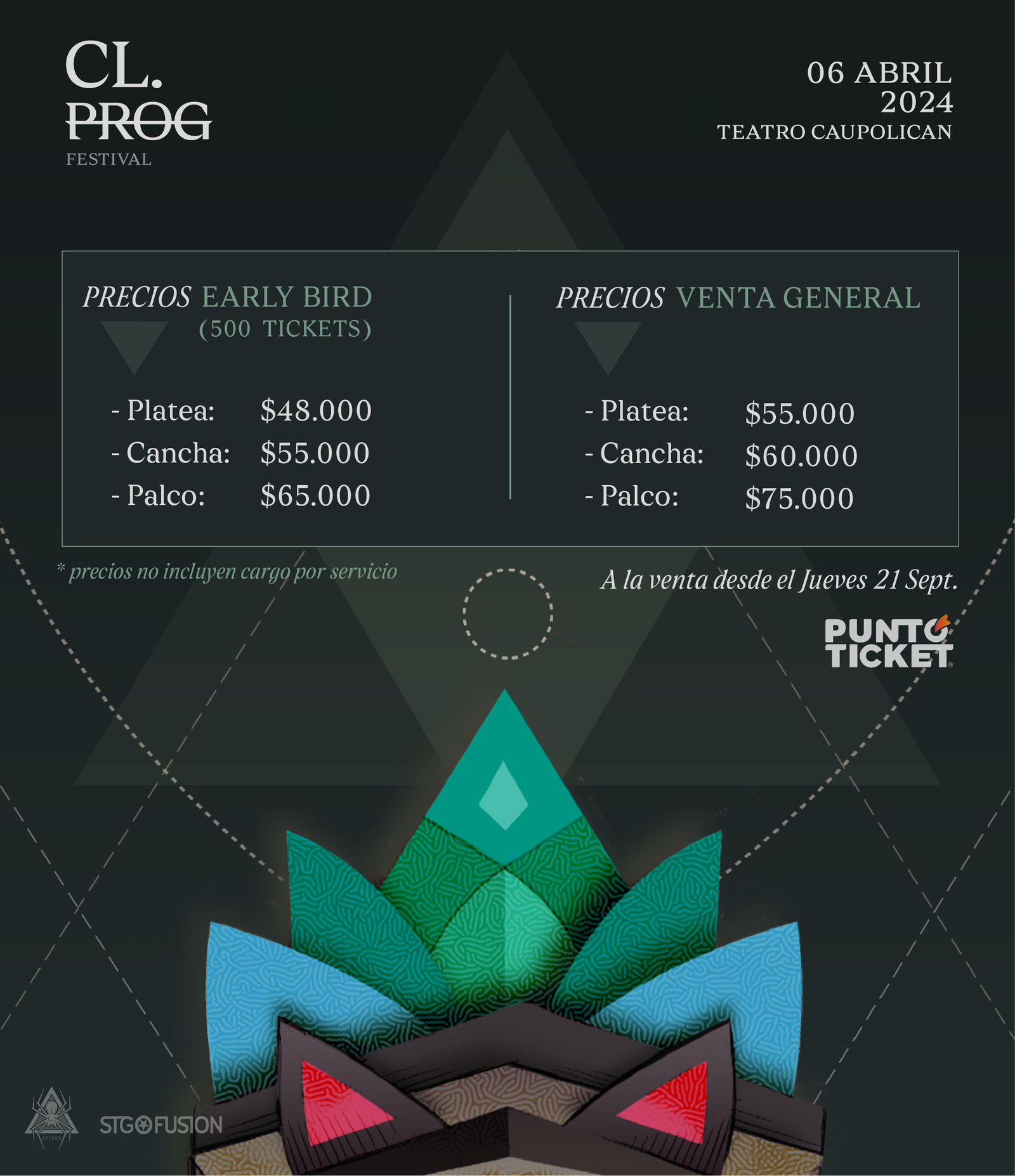 festival CL. Prog | Precios