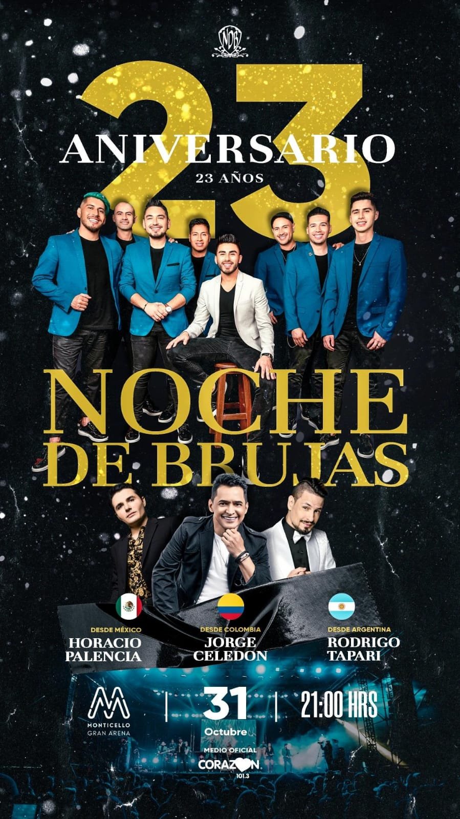 Noche de brujas | Afiche