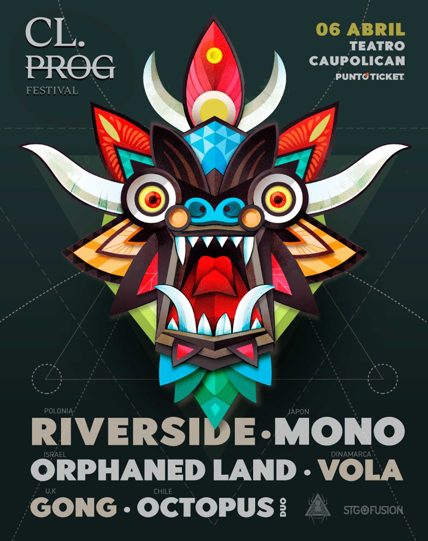 Festival CL. Prog | Afiche