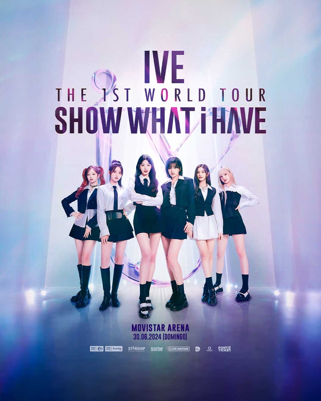 IVE | 1ST WORLD TOUR "SHOW WHAT I HAVE | AFICHE