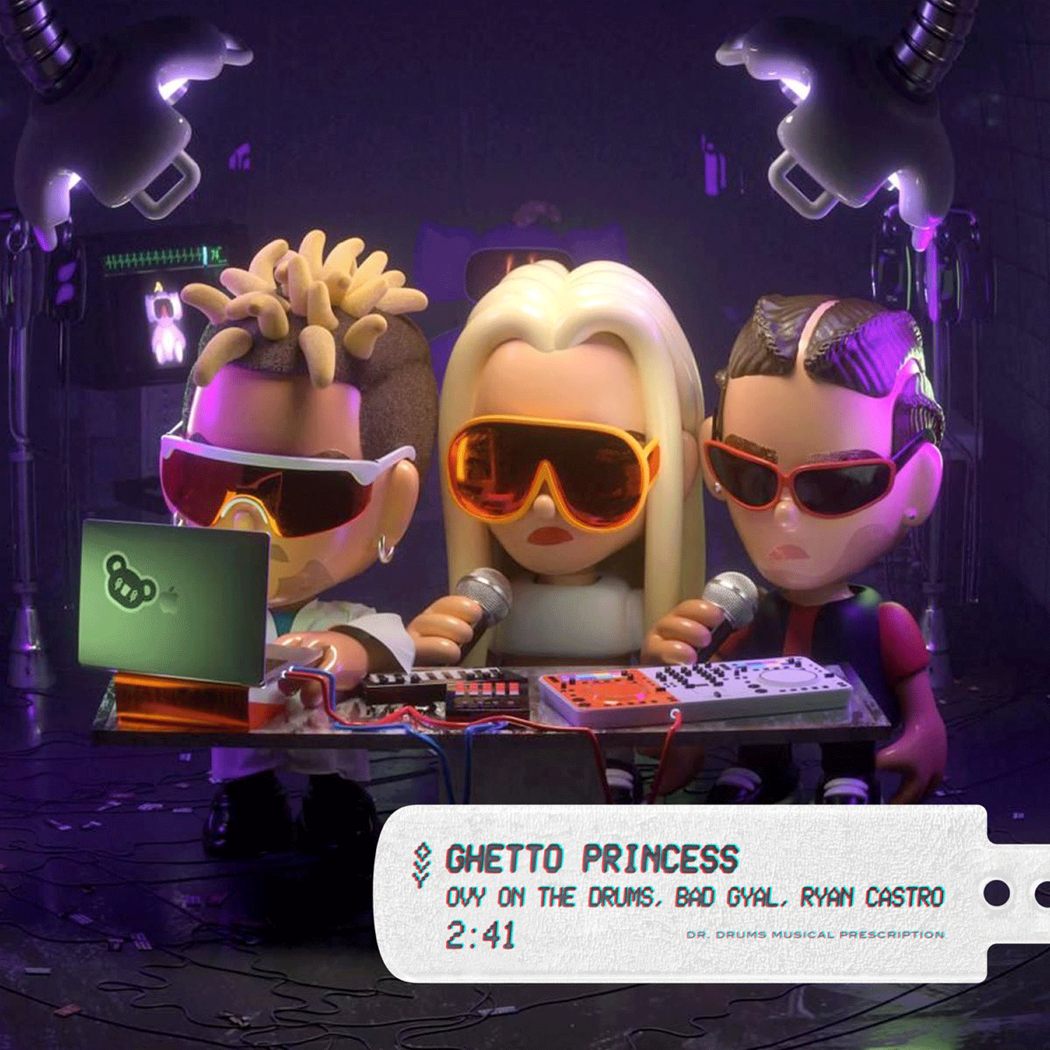 Ovy On The Drums, Bad Gyal y Ryan | Ghetto Princess