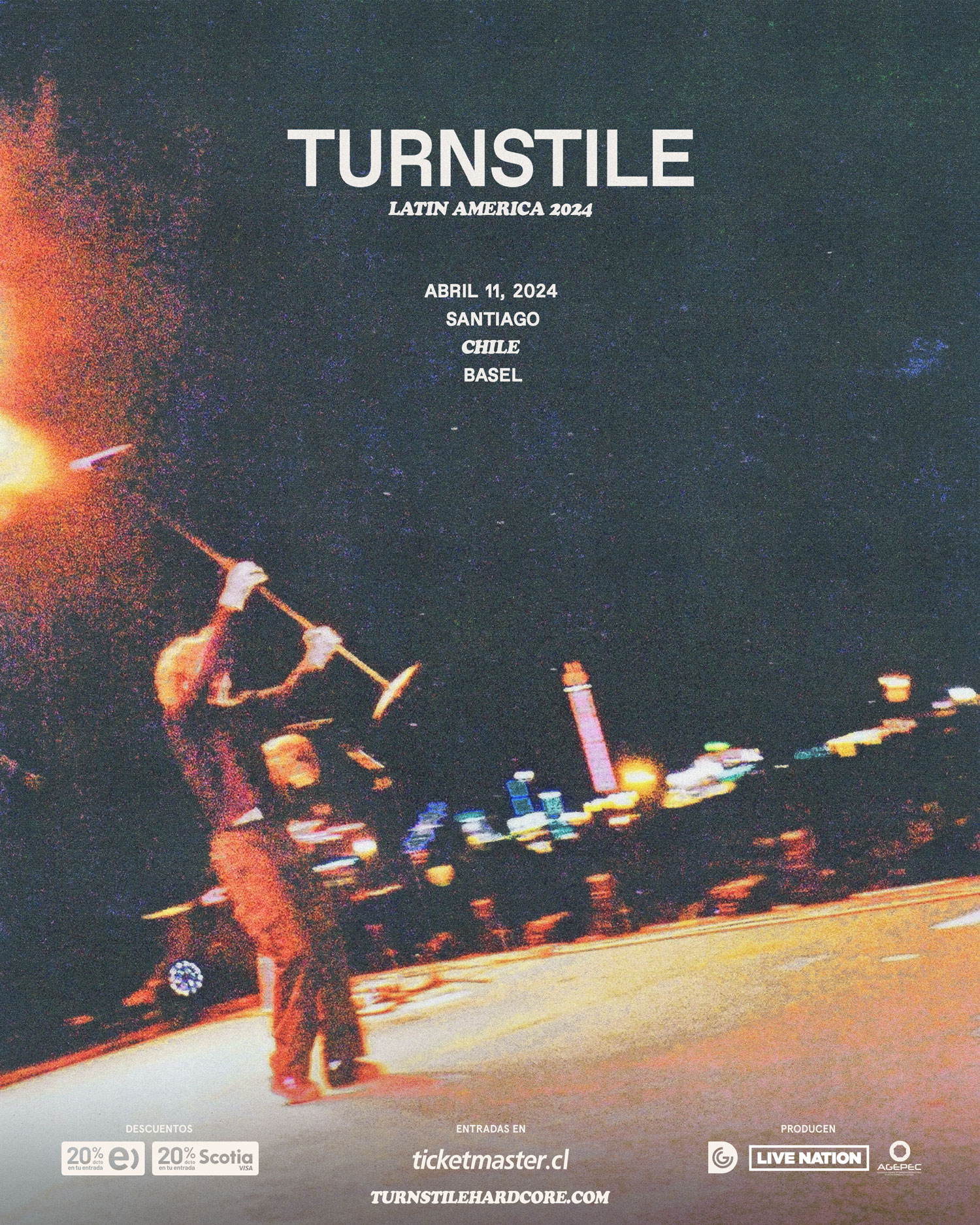 TURNSTILE anuncia su regreso a Chile setlist.cl