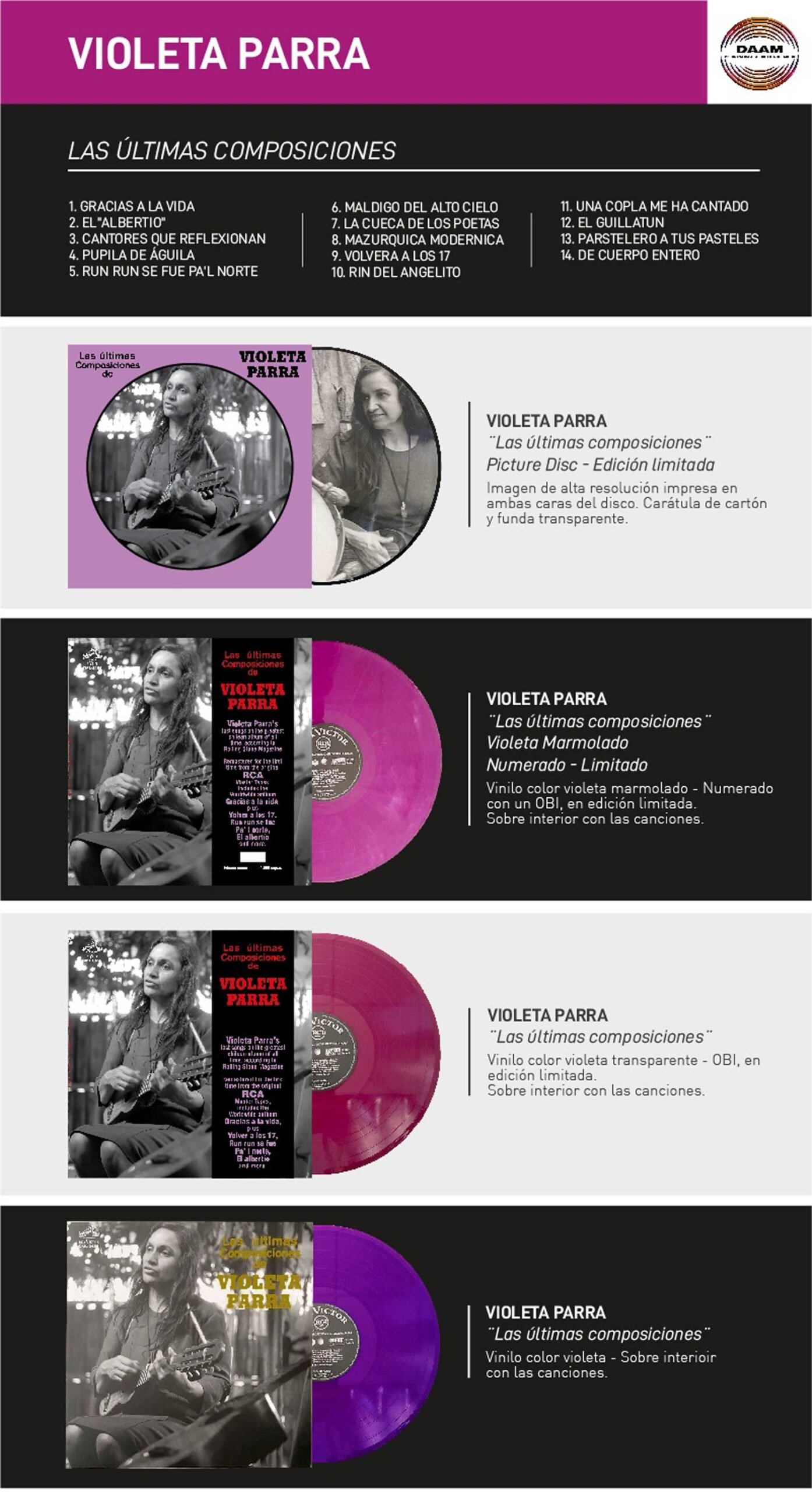 Violeta Parra | Las Últimas Composiciones