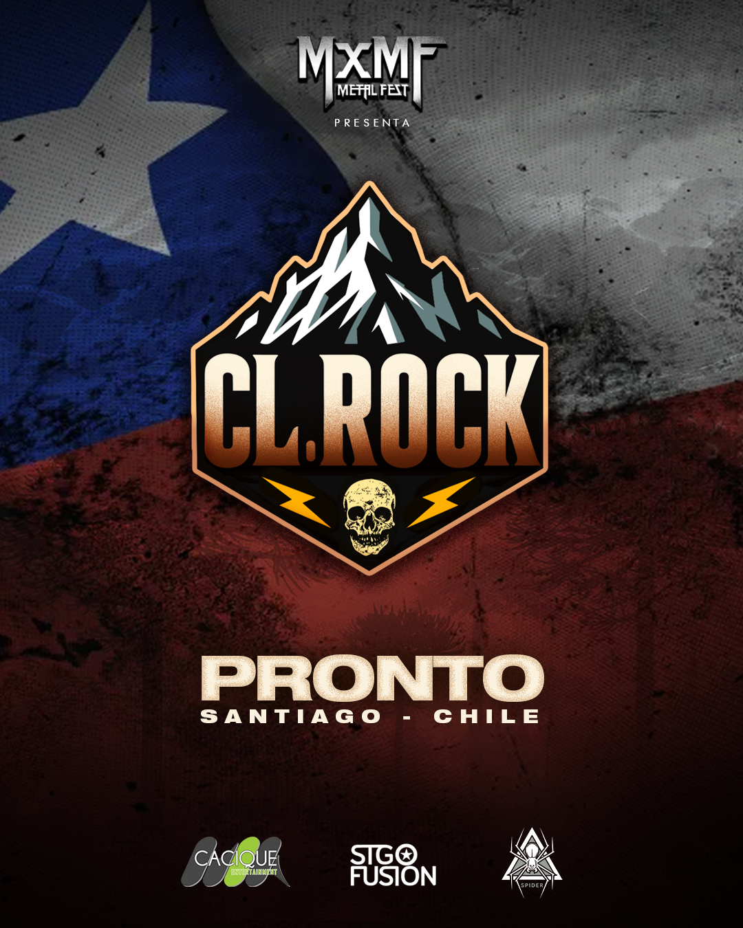 CL.Rock | Chile | Afiche