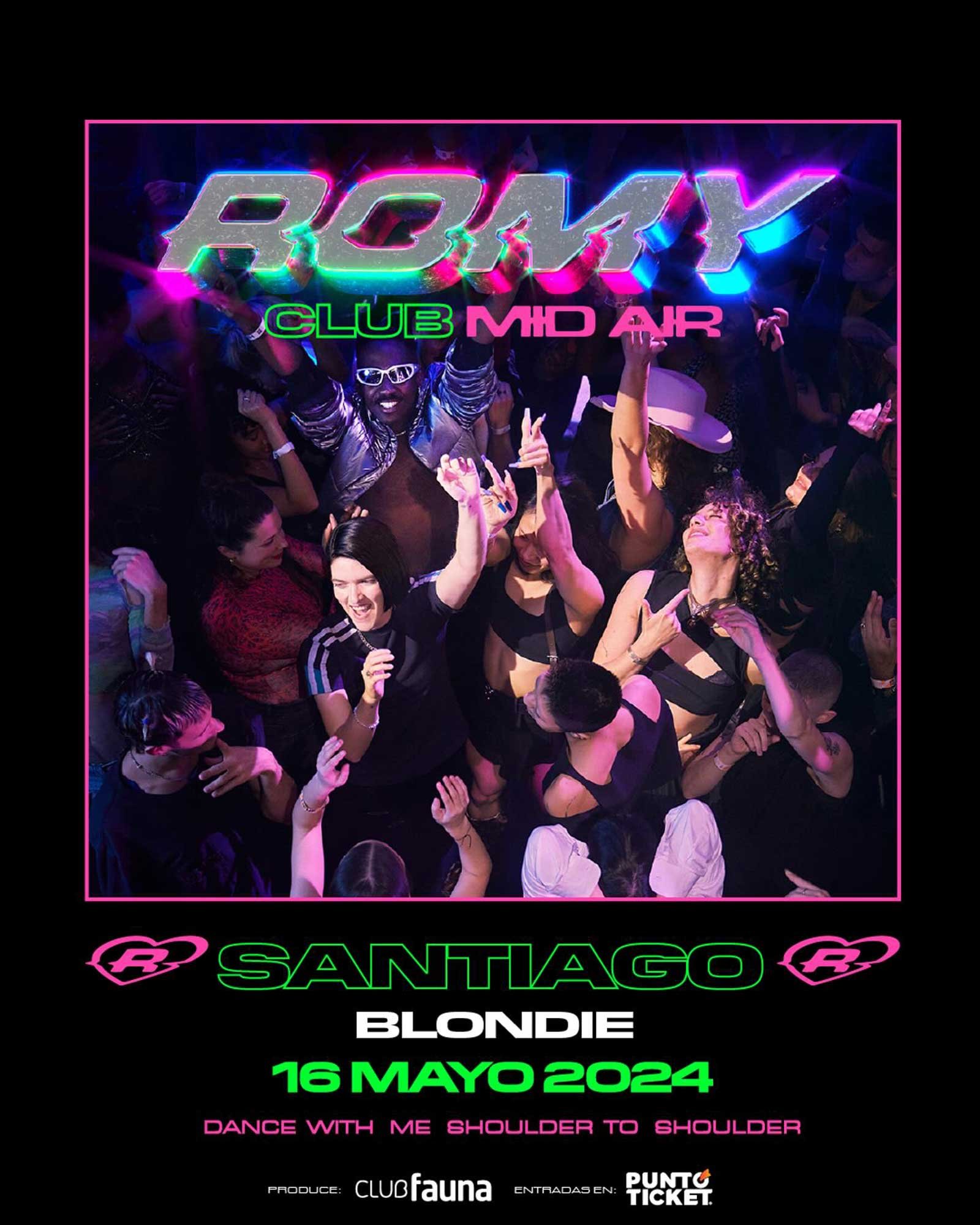 Romy @ BLONDIE | Afiche