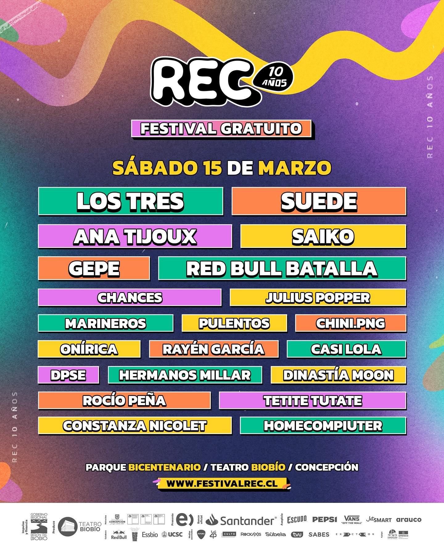 REC 2025 | Afiche 15 de marzo