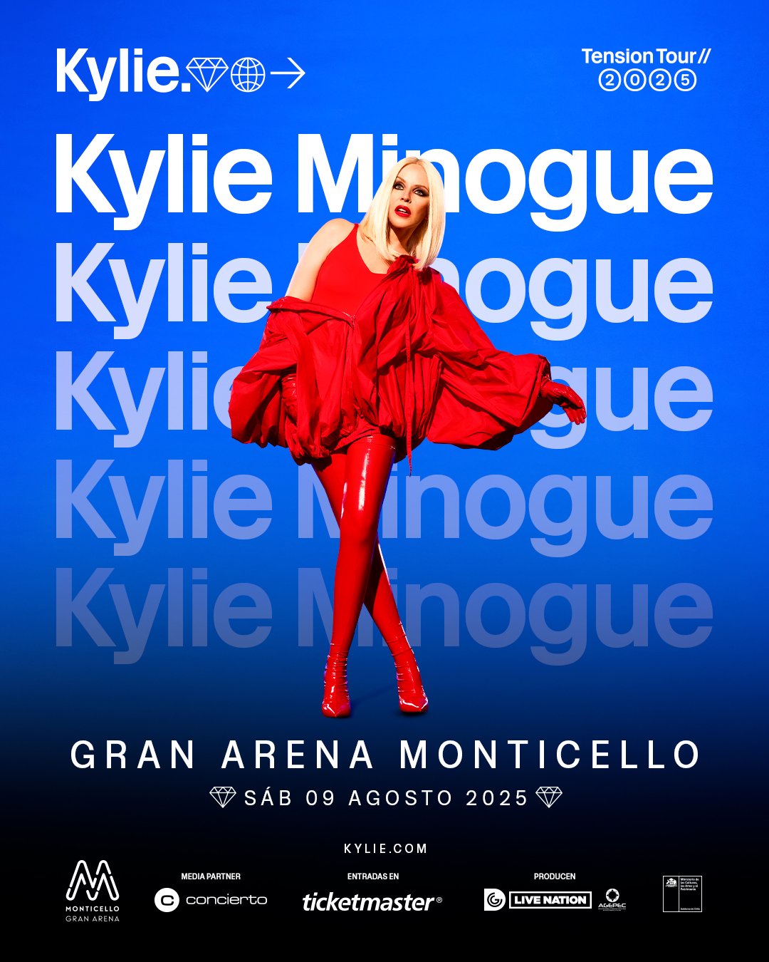Kylie Minogue en Gran Arena Monticello
