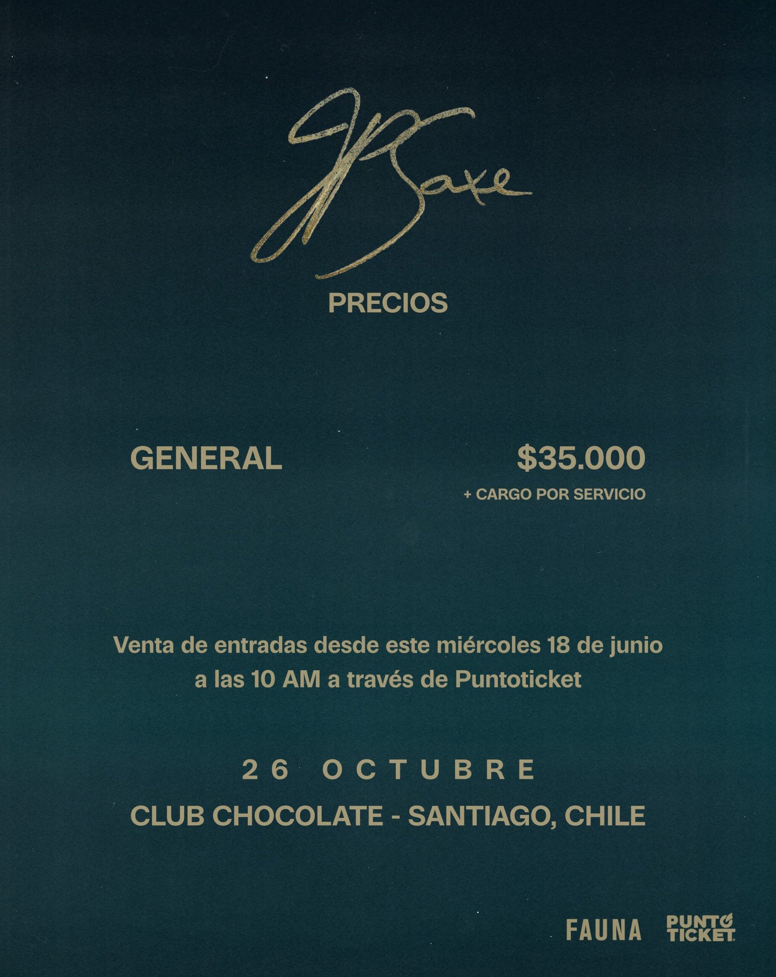 JP Saxe en Chile | Precios