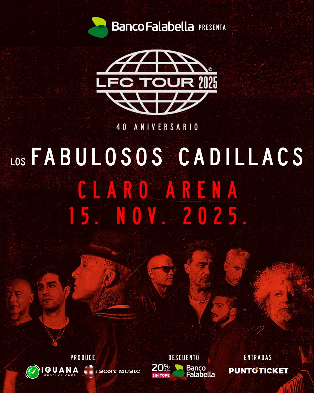Los Fabulosos Cadillacs | Afiche