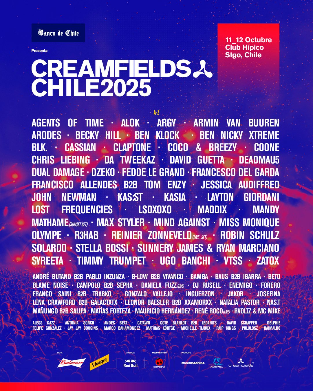 Creamfields Chile | AFICHE