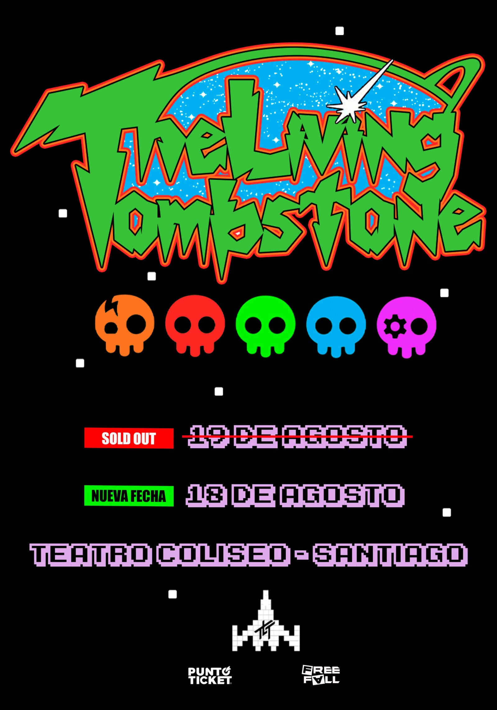 The Living Tombstone en Teatro Coliseo | AFICHE