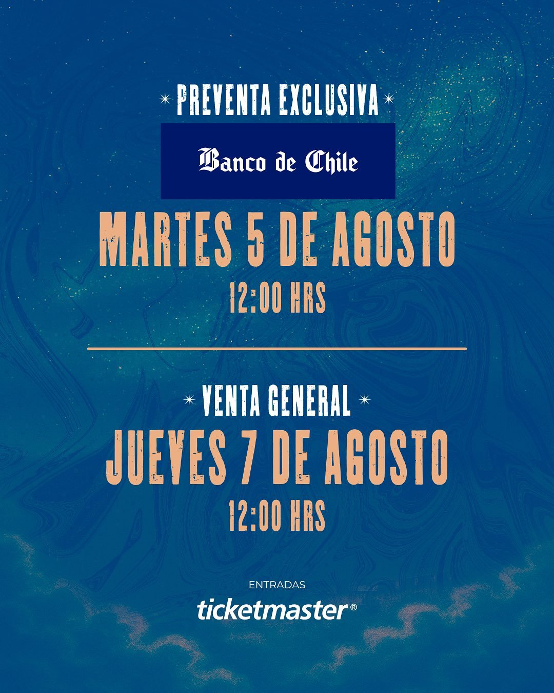 Los Jaivas en el Estadio Nacional | Preventa