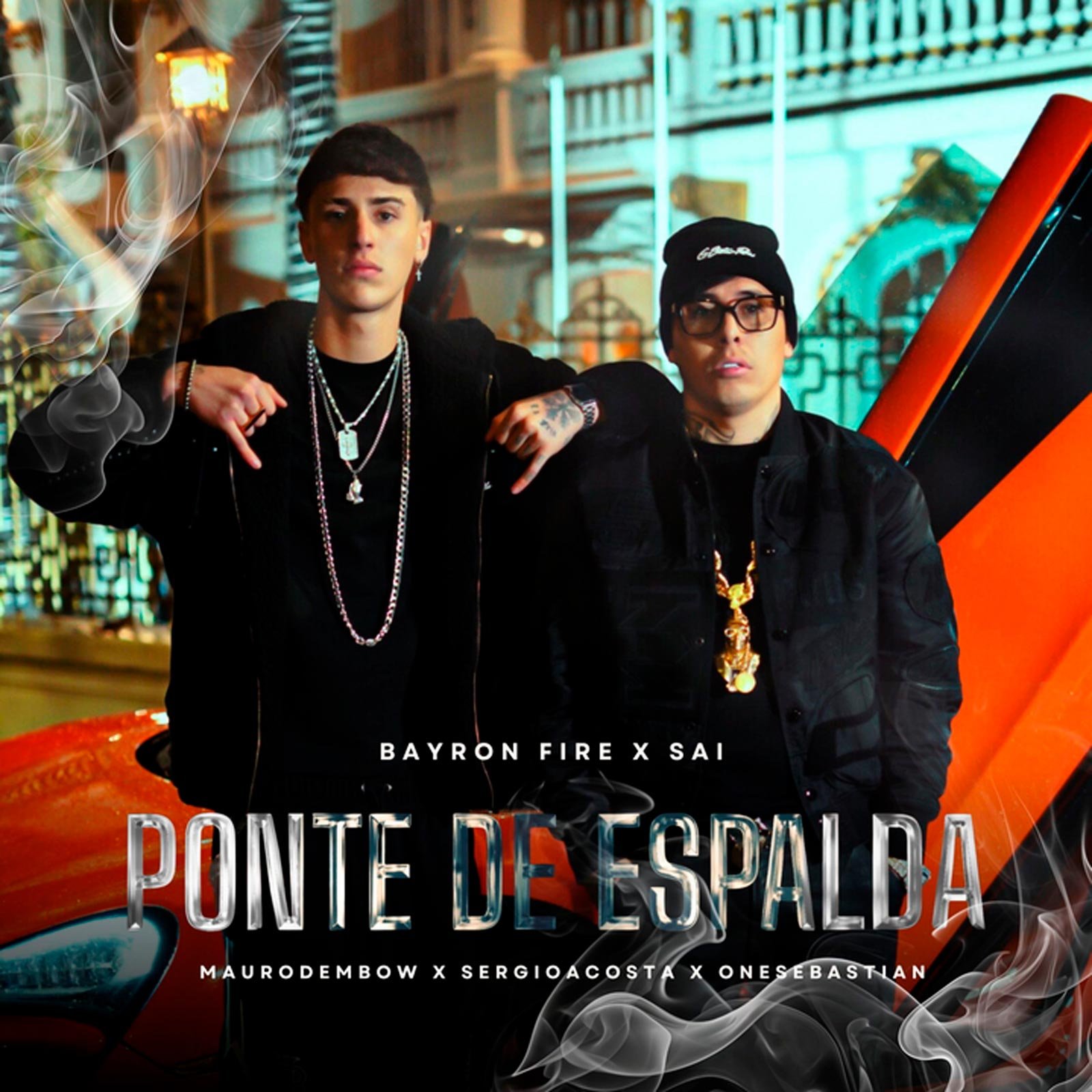 Bayron Fire y SA | Ponte de Espalda | Carátula