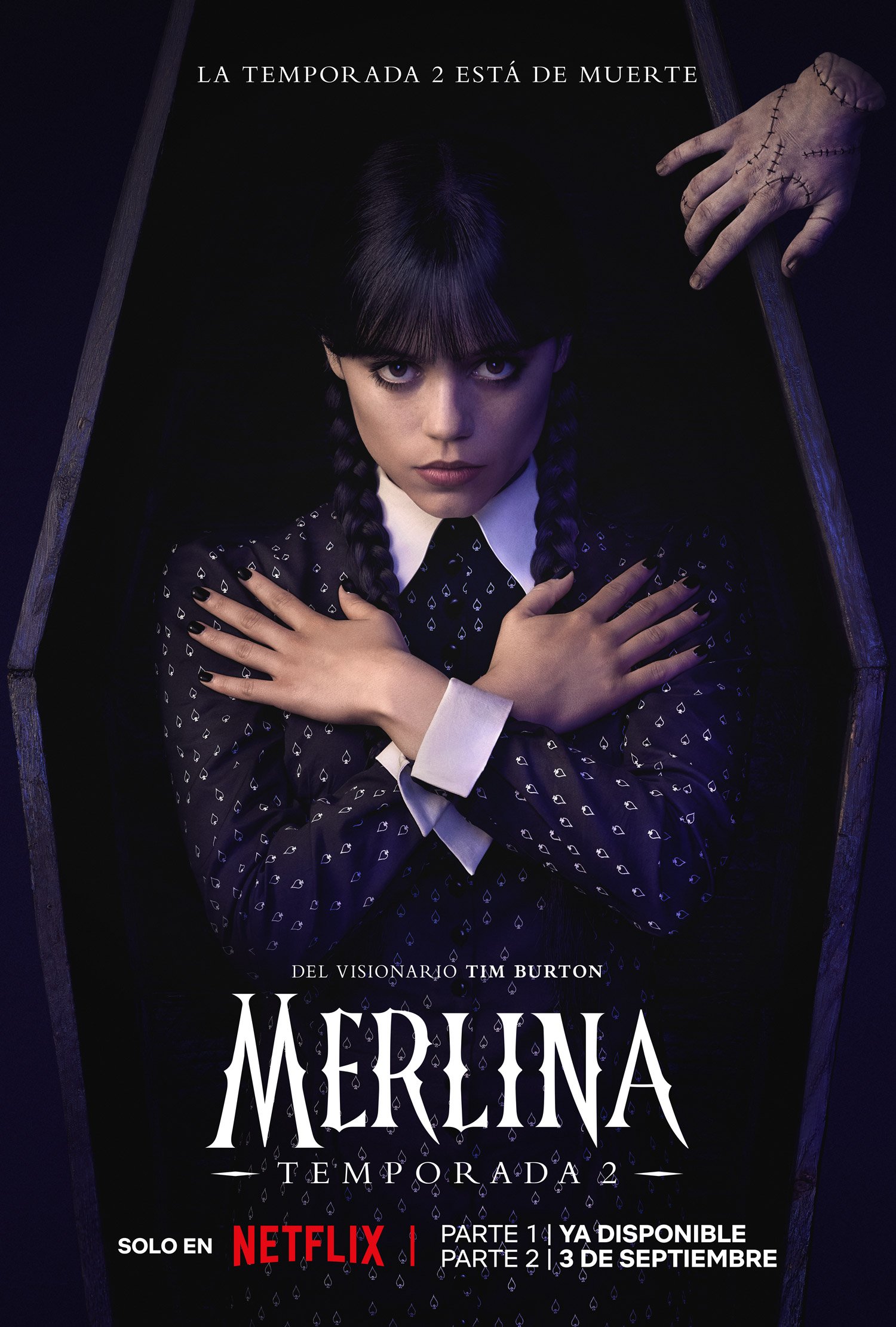 MERLINA | TEMPORADA 2 | PÓSTER