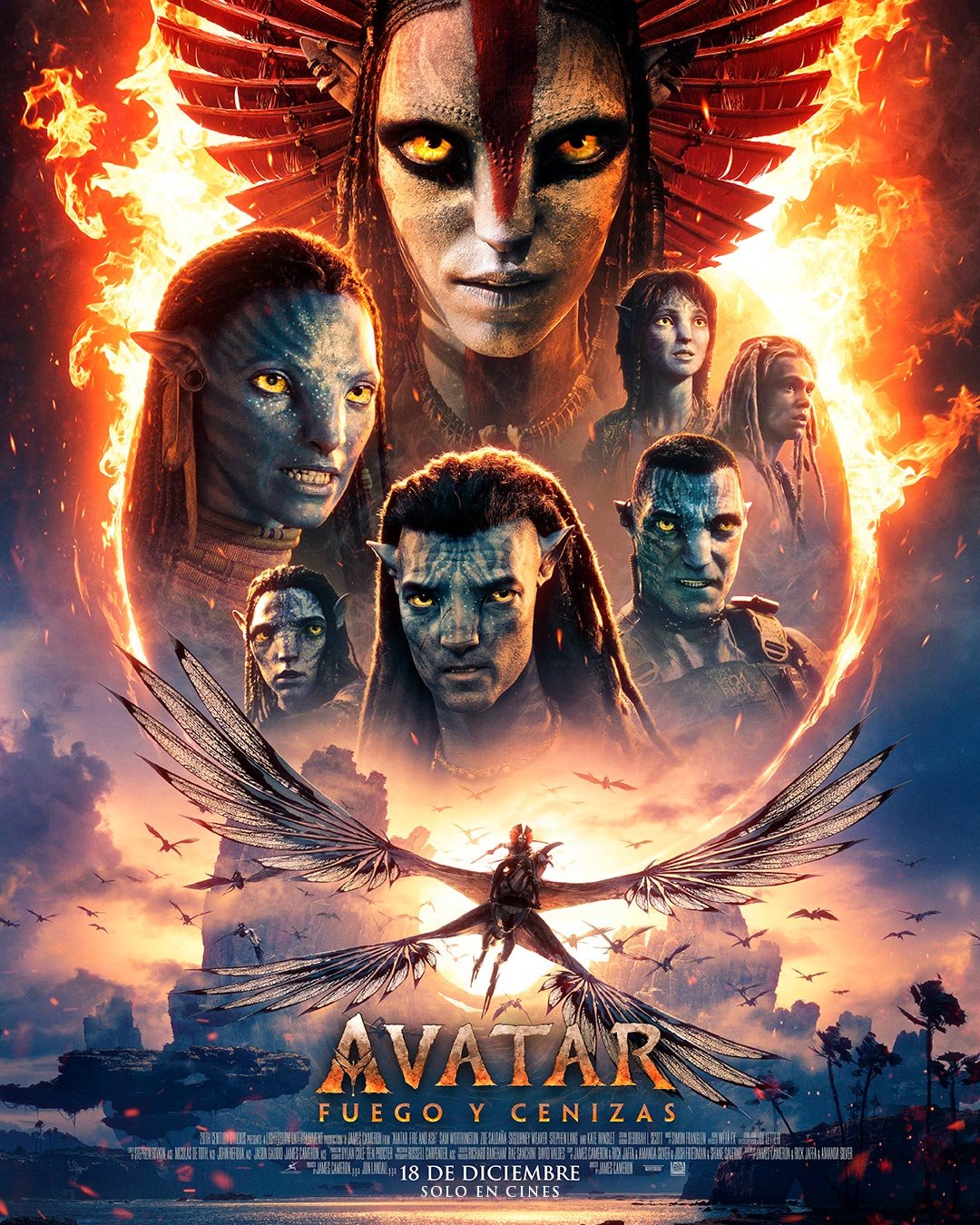 Avatar : Fuego y cenizas | PÓSTER