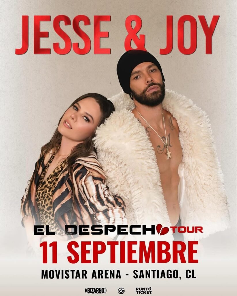 Jesse & Joy en Movistar Arena | Afiche
