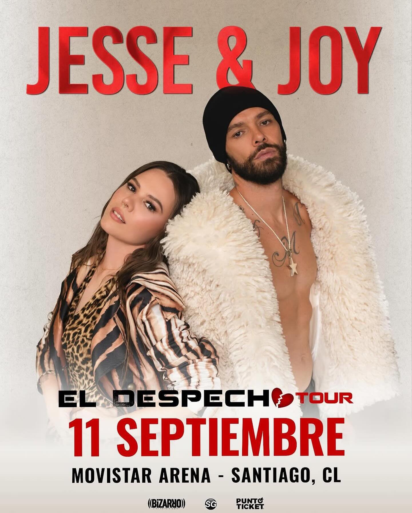 Jesse y Joy en Chile | AFICHE