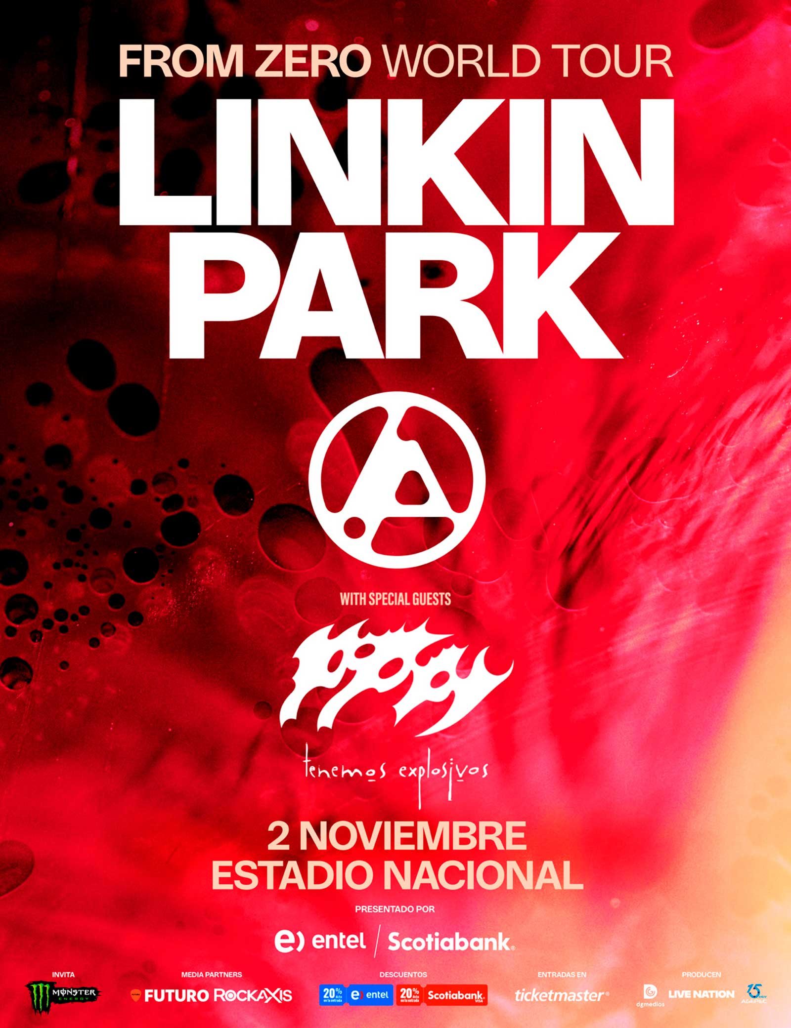 Linkin Park |. Poppy | Tenemos Explosivos | Afiche