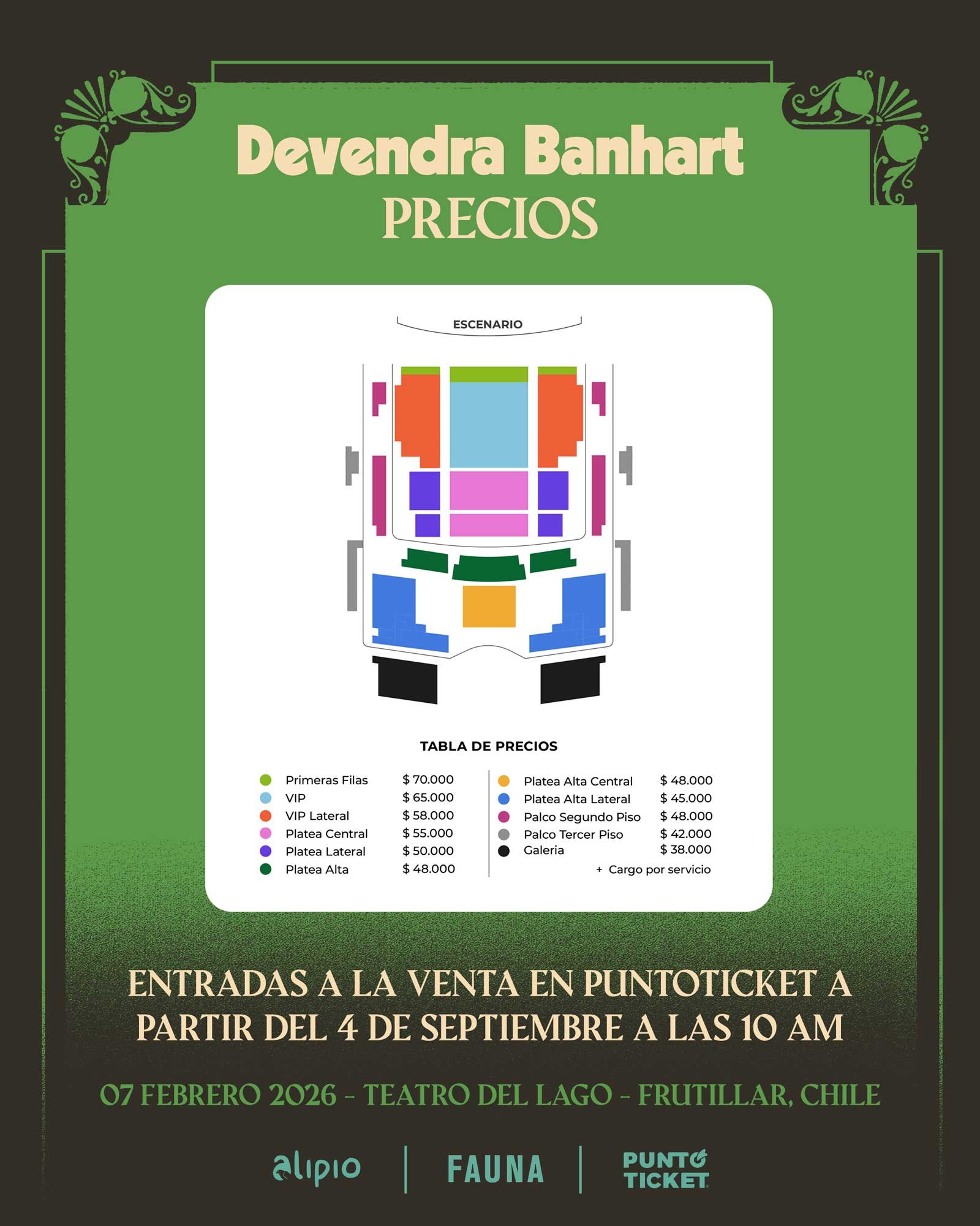 Devendra Banhart | PRECIOS
