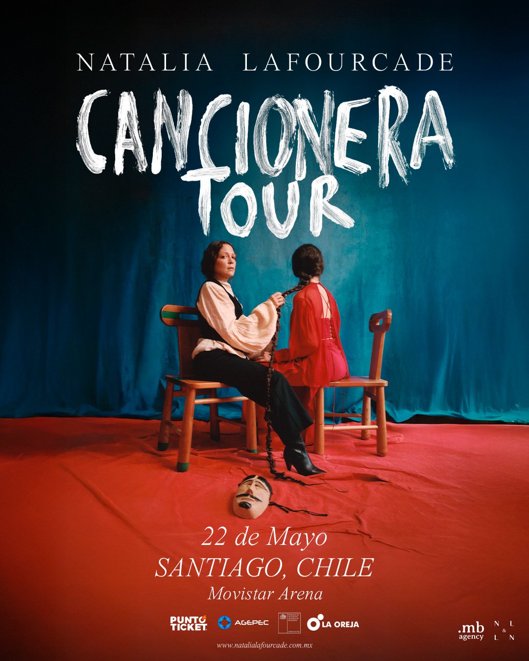 Natalia Lafourcade en Chile | AFICHE