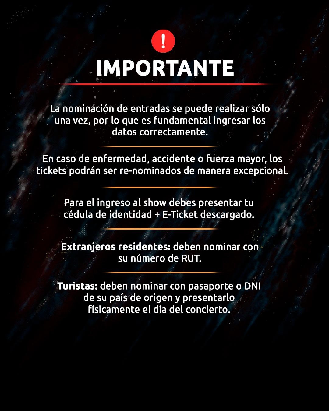 Guns N’ Roses entradas nominativas | AFICHE