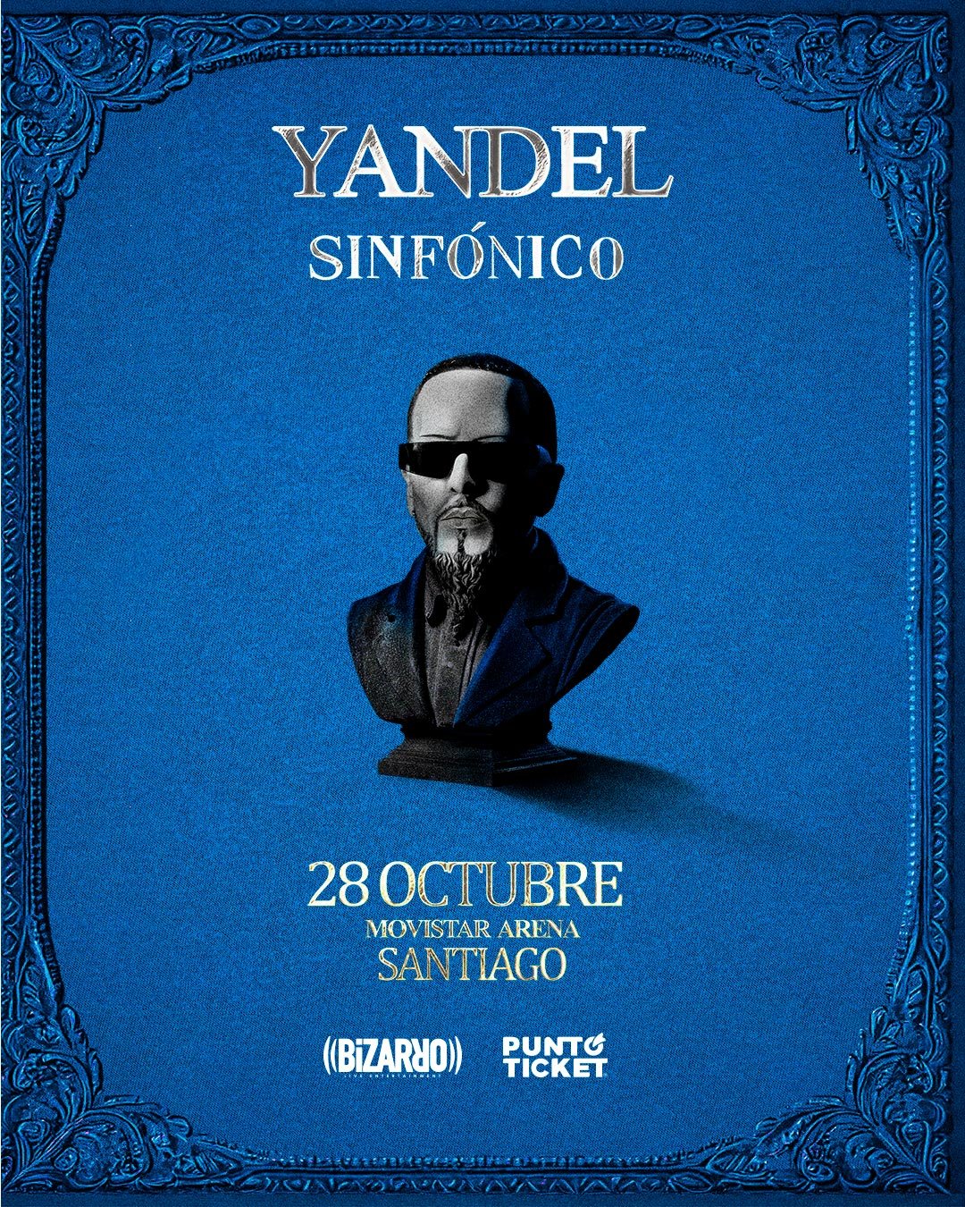 Yandel en Chile | AFICHE