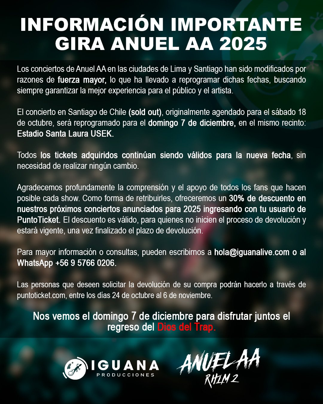 Anuel AA | Reprogramado | AFICHE