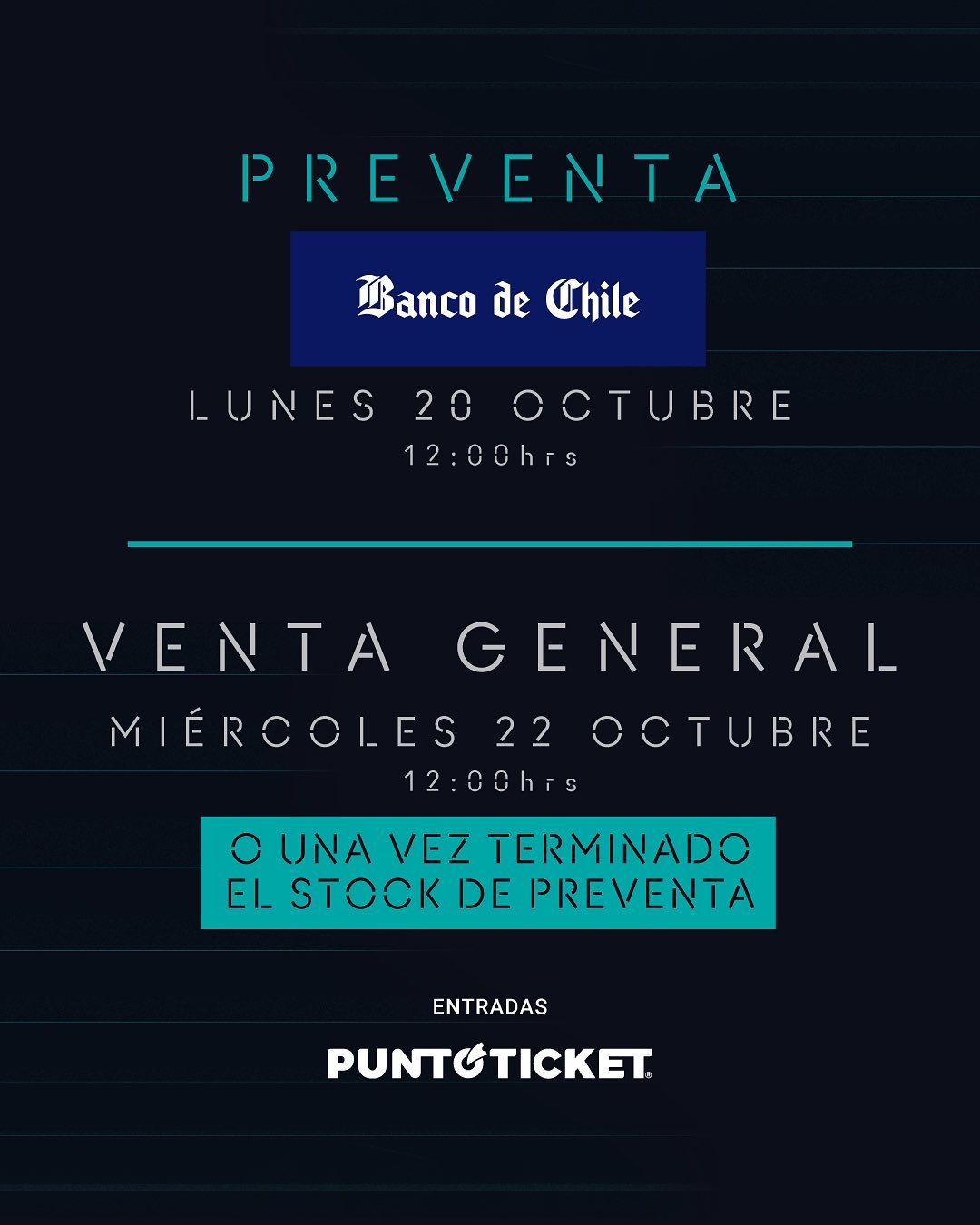 Soda Stereo en Chile | PREVENTA