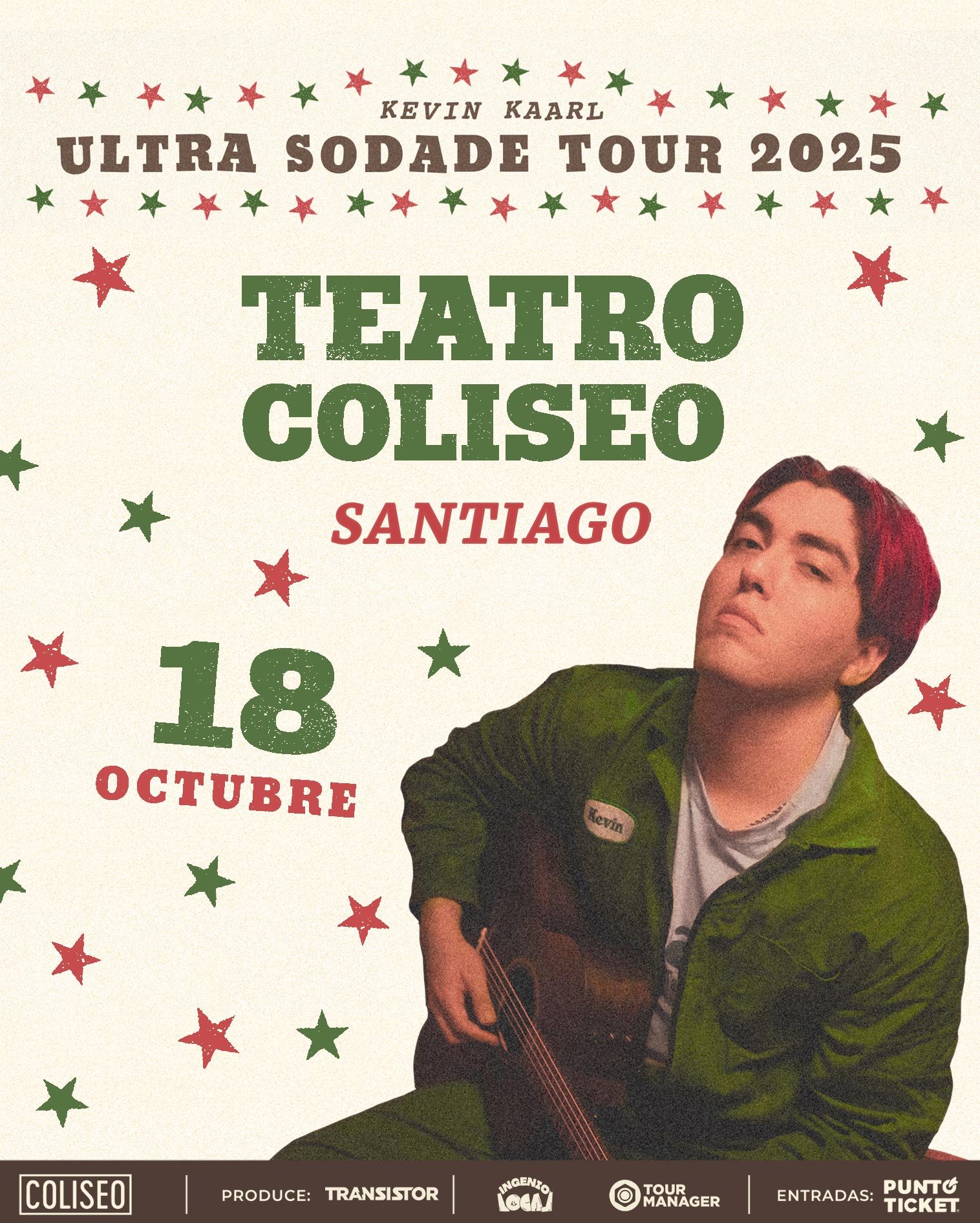 Kevin Kaarl en Chile | AFICHE