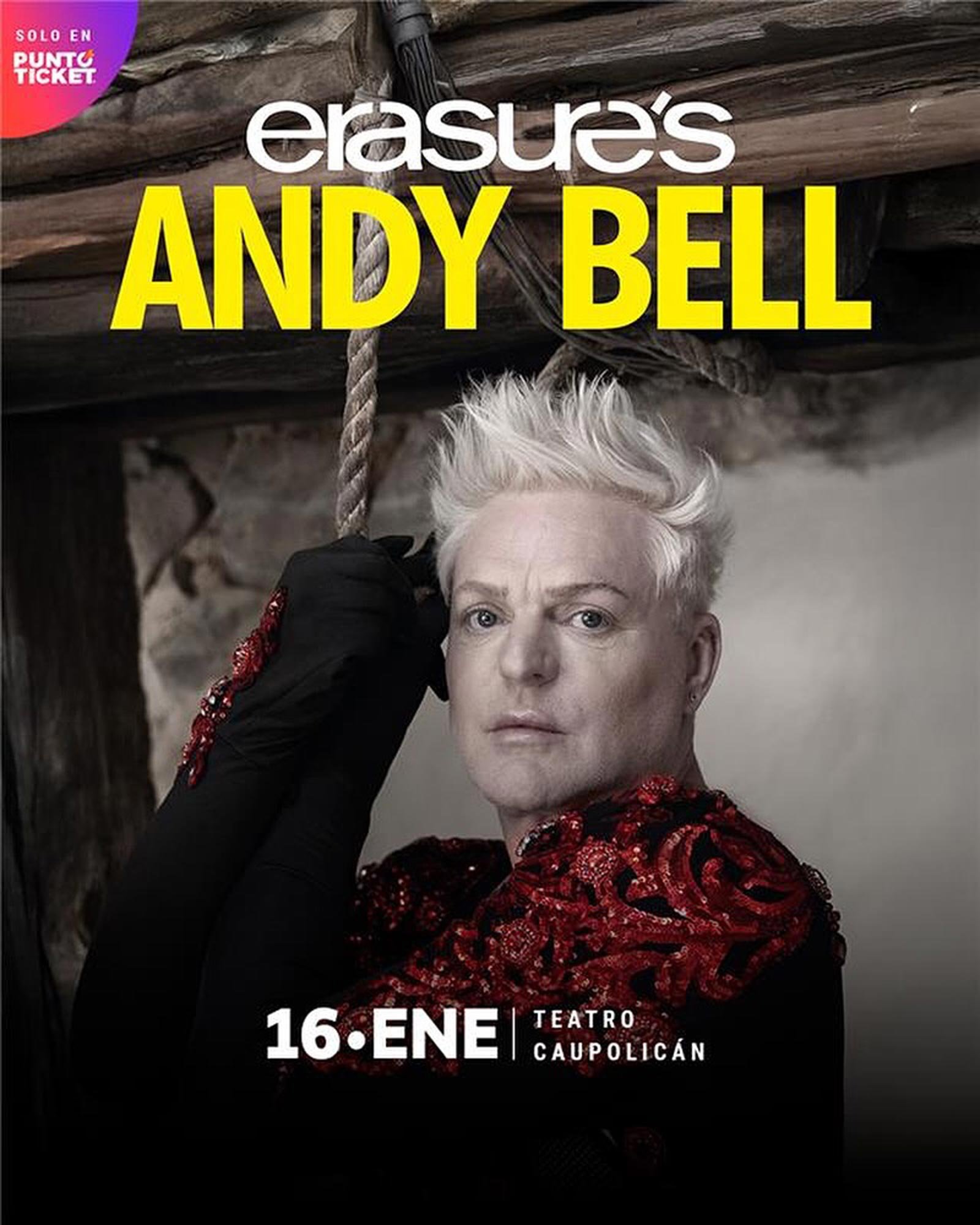 Andy Bell @ Teatro Caupolicán | AFICHE