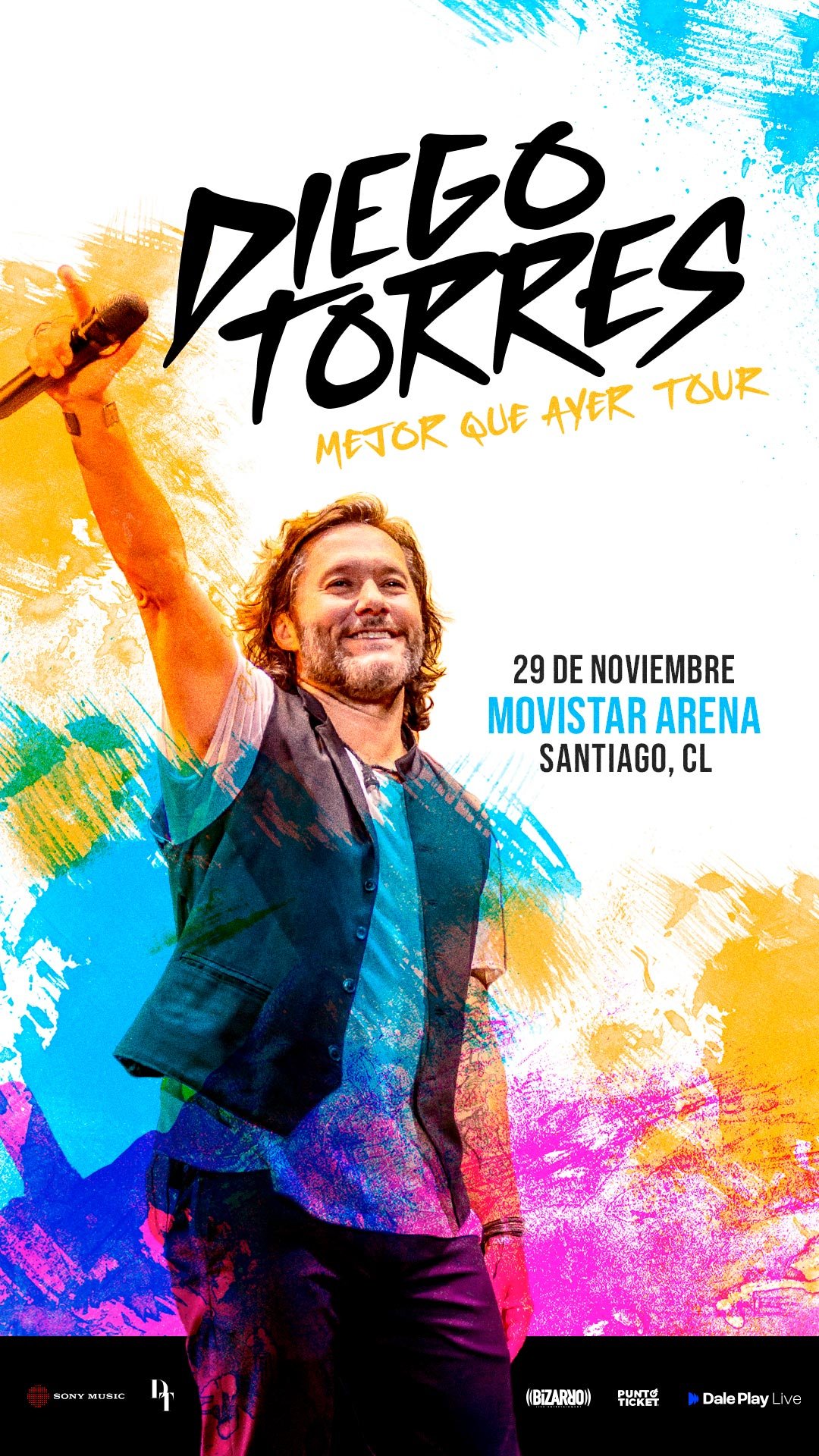 Diego Torres en Chile | AFICHE
