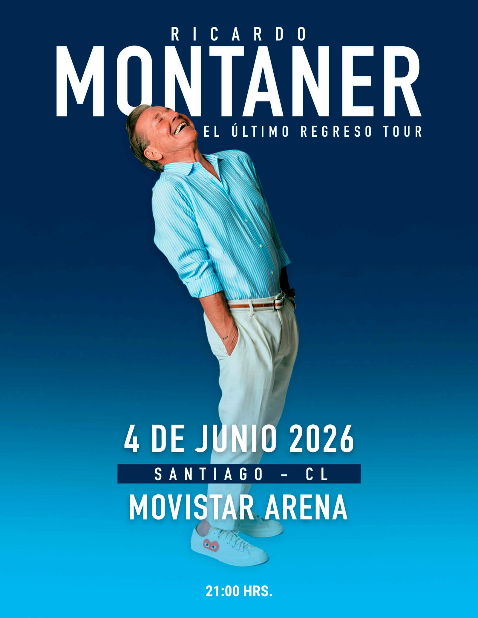 Ricardo Montaner @ Movistar Arena | El Último Regreso World Tour 2026 | AFICHE