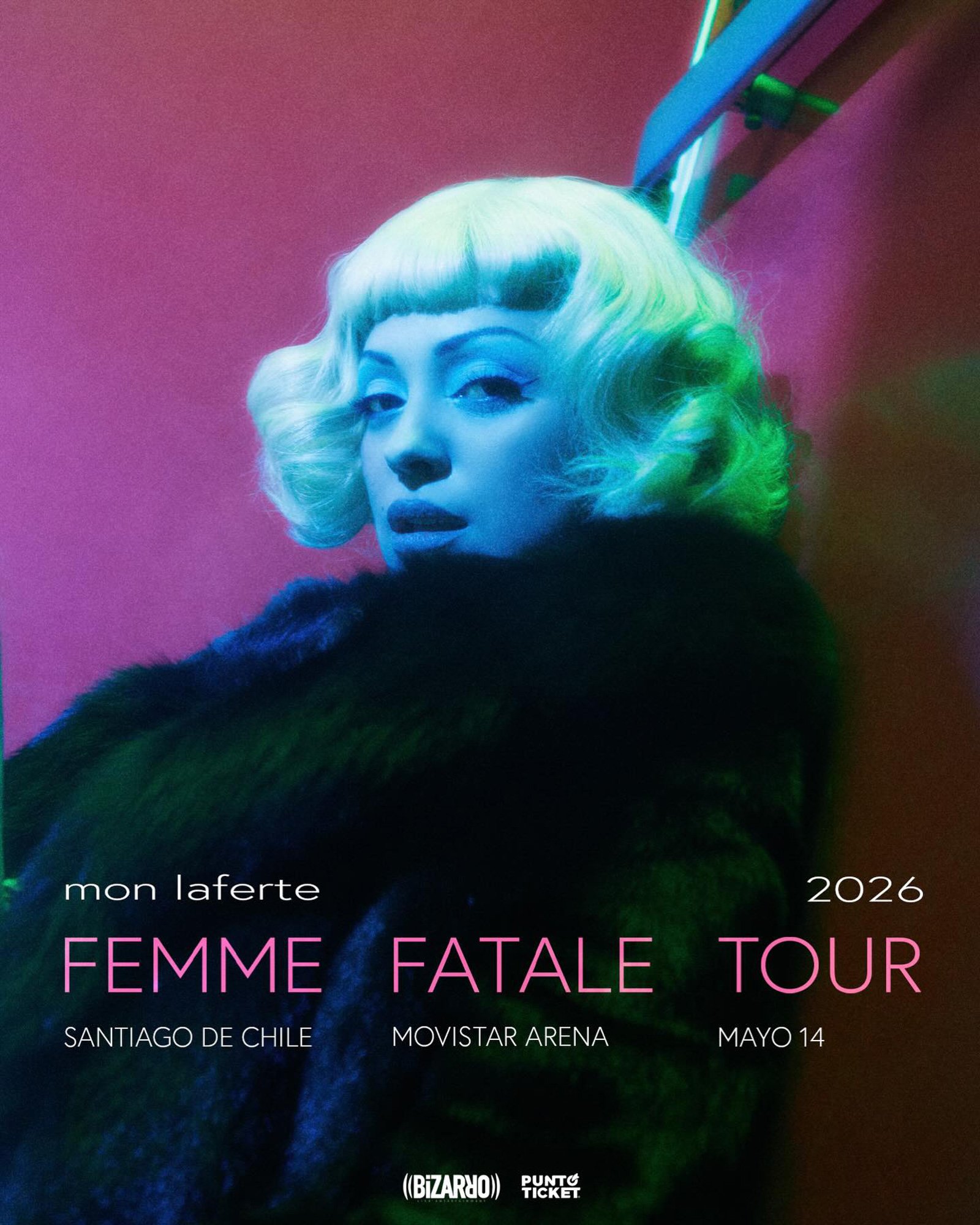 Mon Laferte @ Movistar Arena | AFICHE