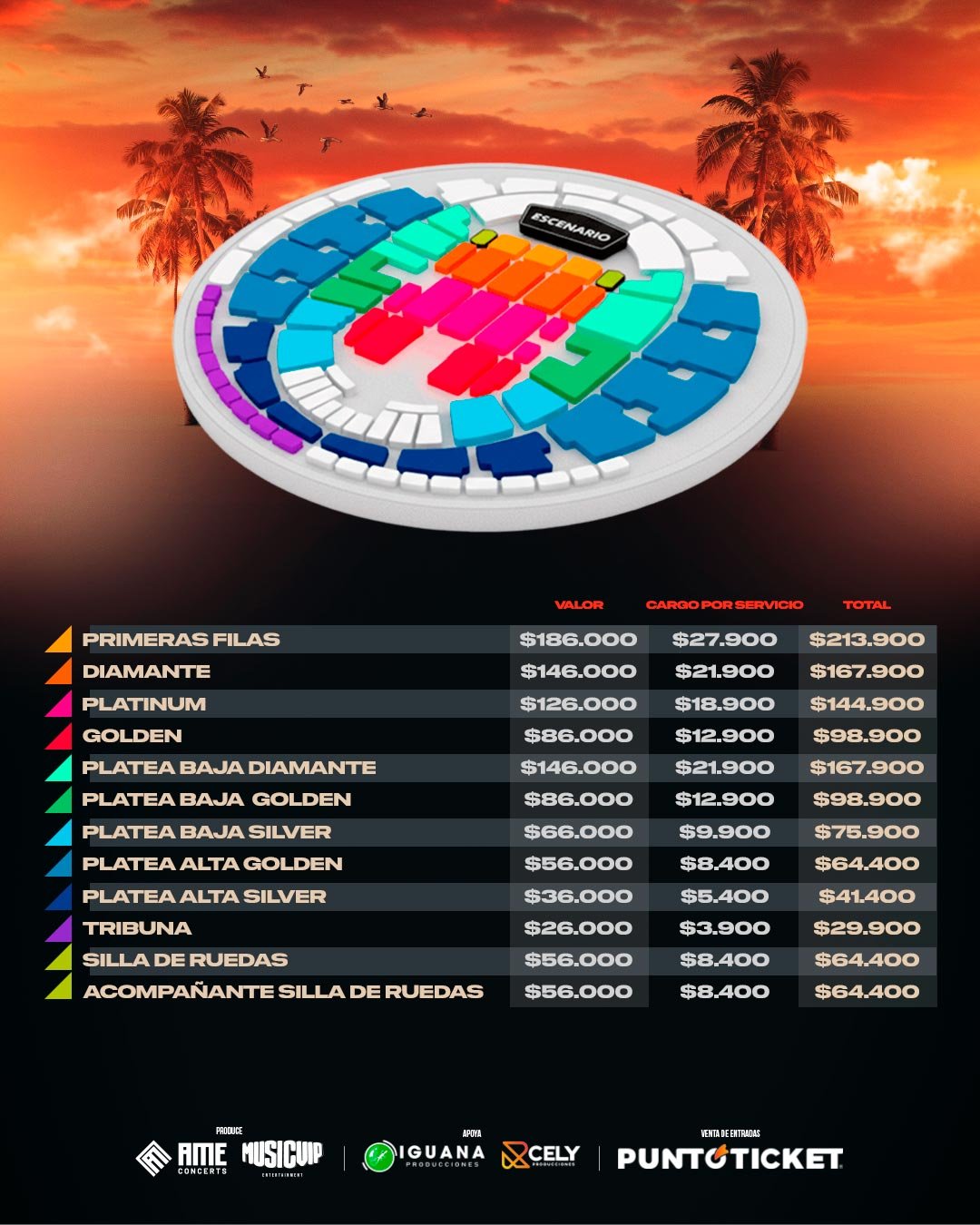 Grupo Firme | PRECIOS