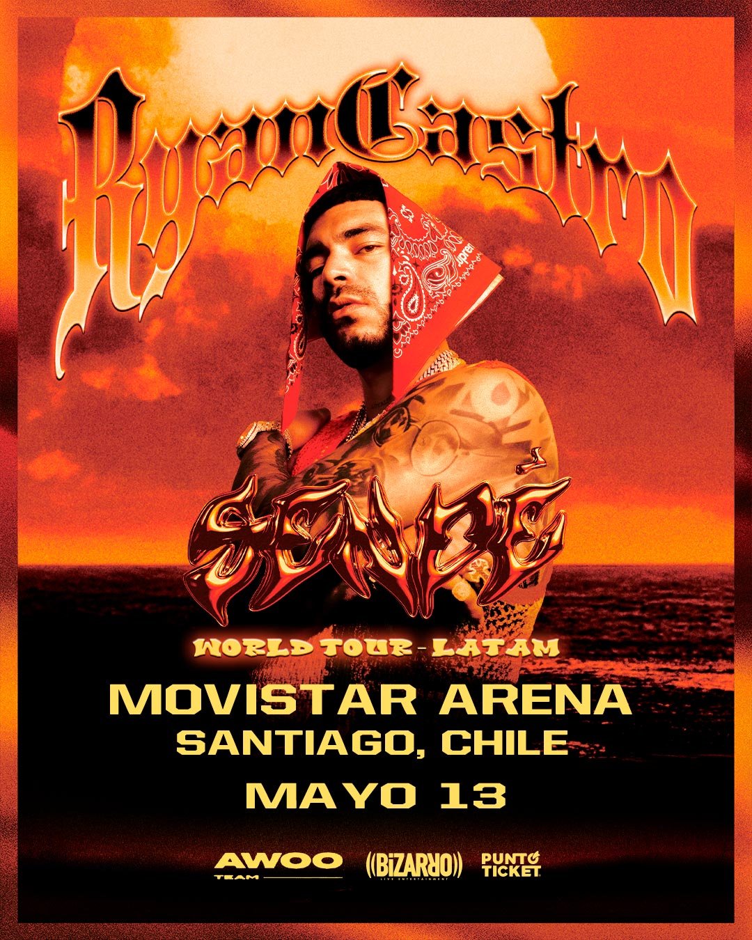 Ryan Castro @ Movistar Arena | AFICHE