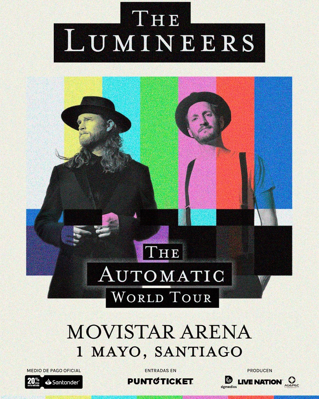 The Lumineers @ Movistar Arena | AFICHE