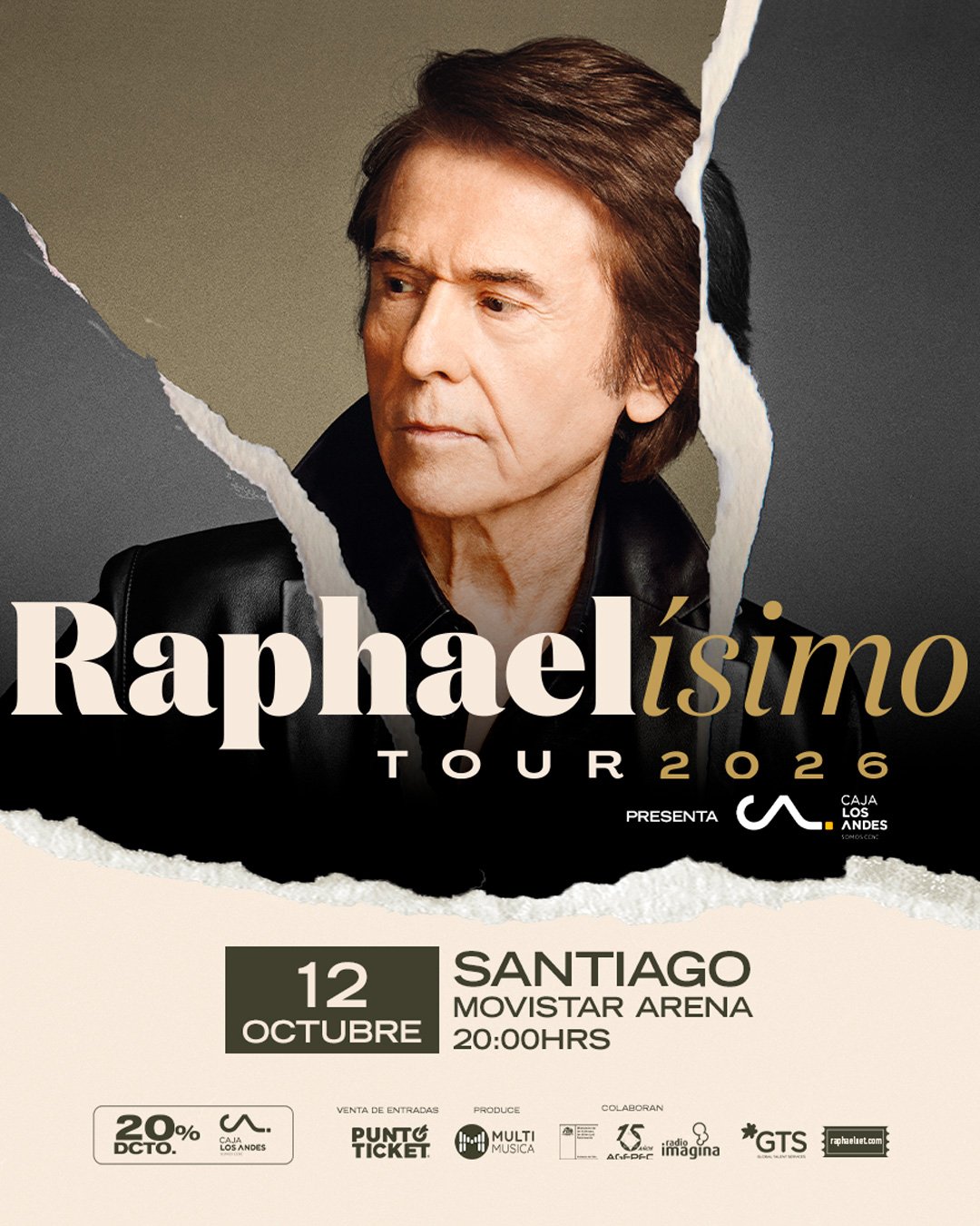 Raphael @ Movistar Arena | AFICHE